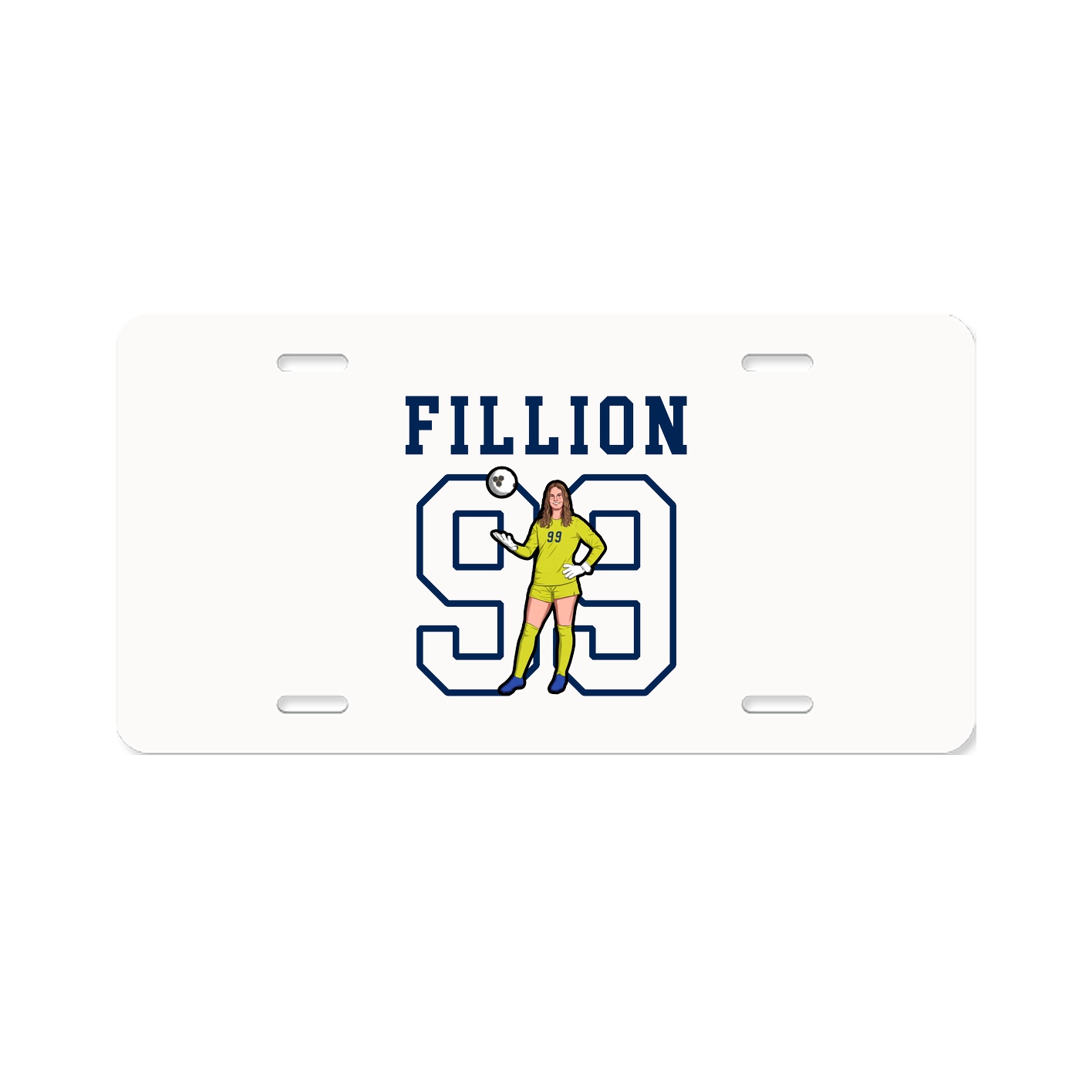 License Plate — Shirsey in Classic