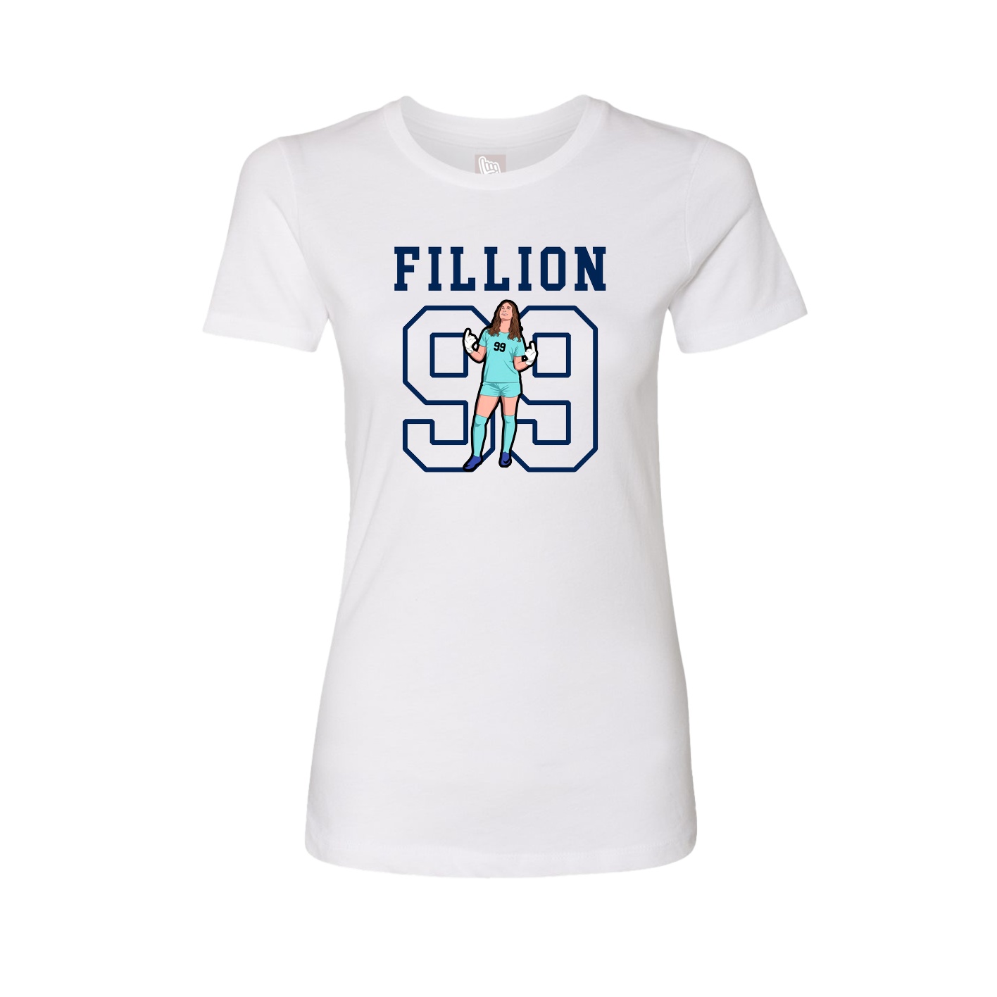 Fitted Women's Tee — Shirsey in White