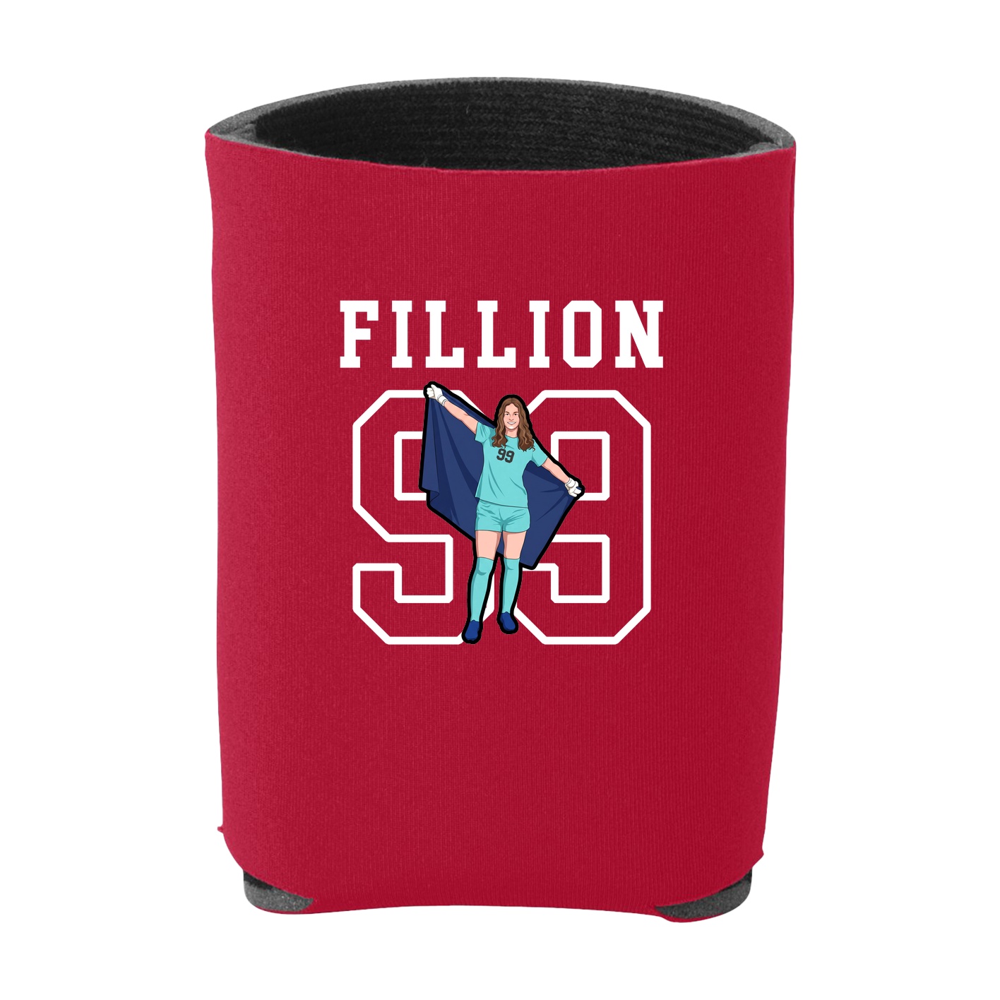 Can Holder — Shirsey in Red