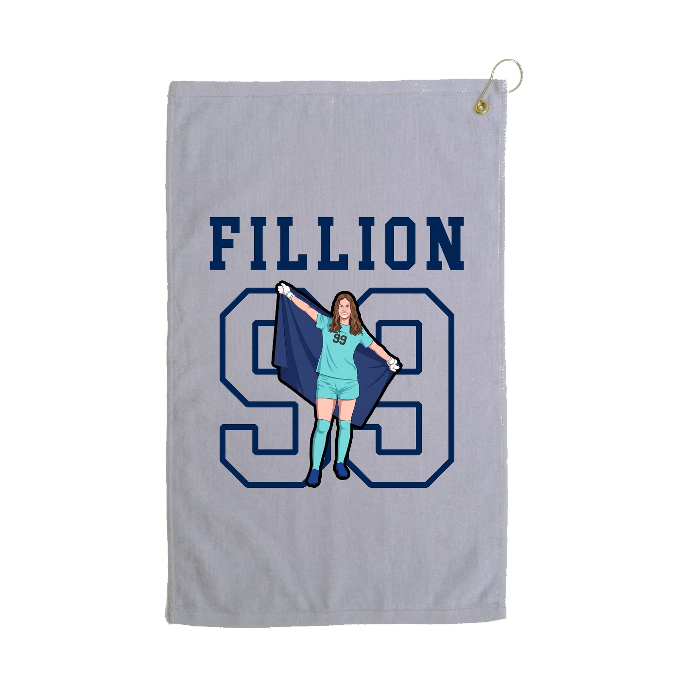Golf Towel — Shirsey in Grey