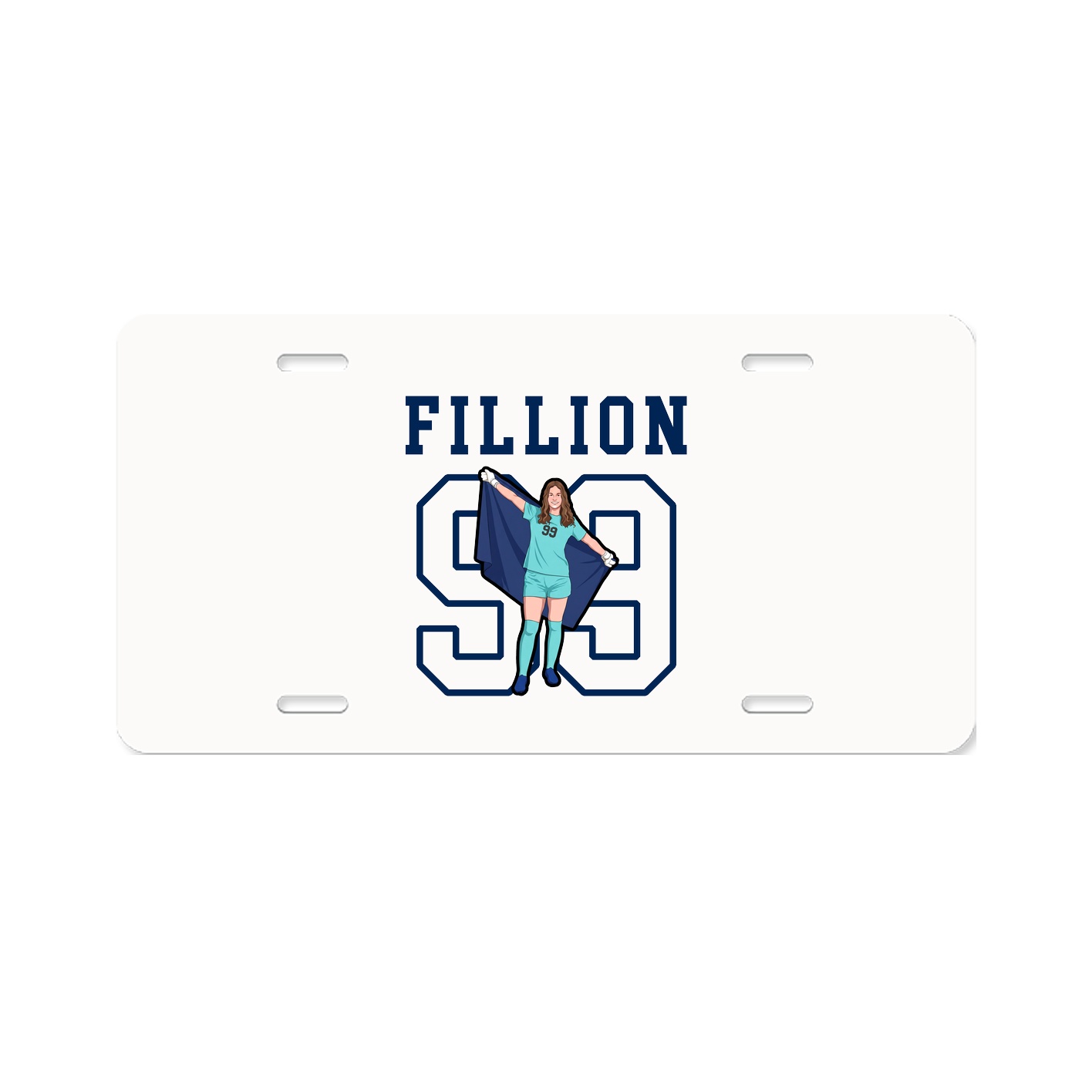 License Plate — Shirsey in Classic