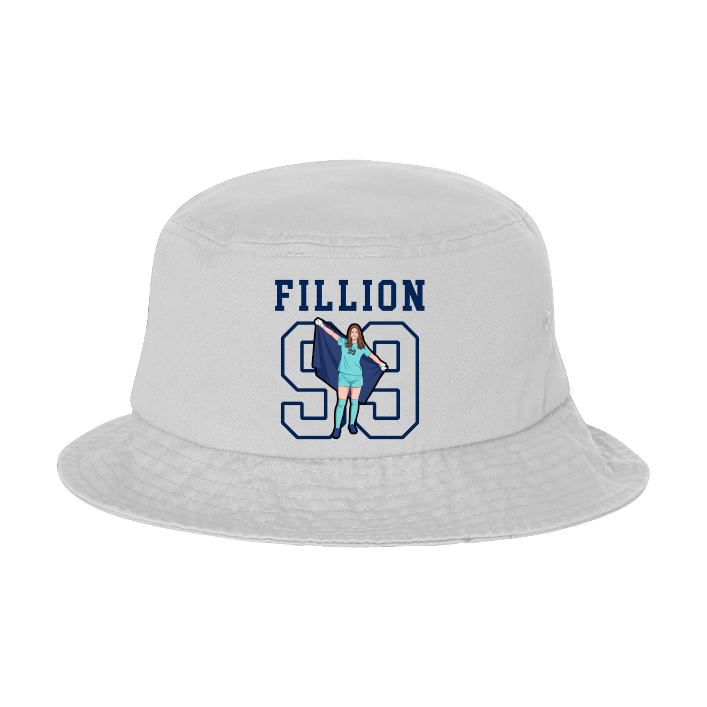 Bucket Cap — Shirsey in White