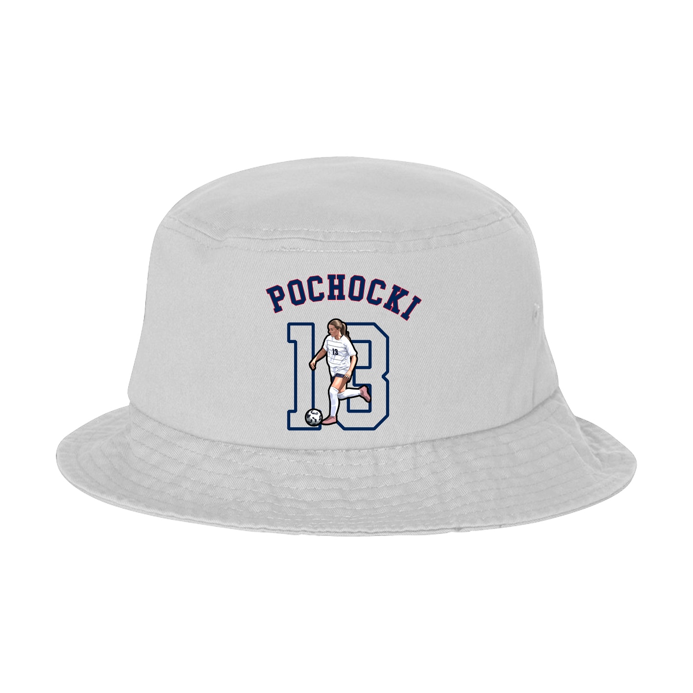 Bucket Cap — Shirsey Arch in White
