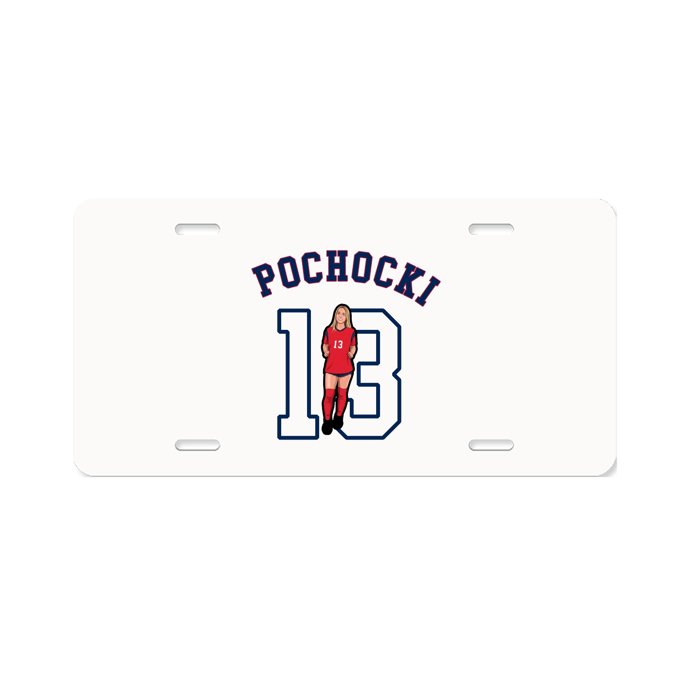 License Plate — Shirsey Arch in Classic
