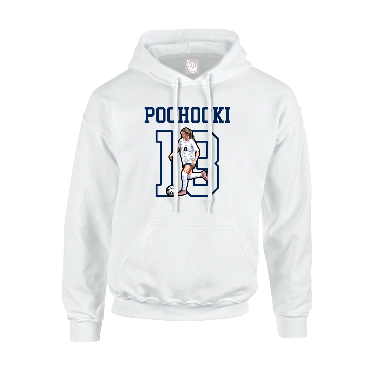 Youth Hoodie — Shirsey in White