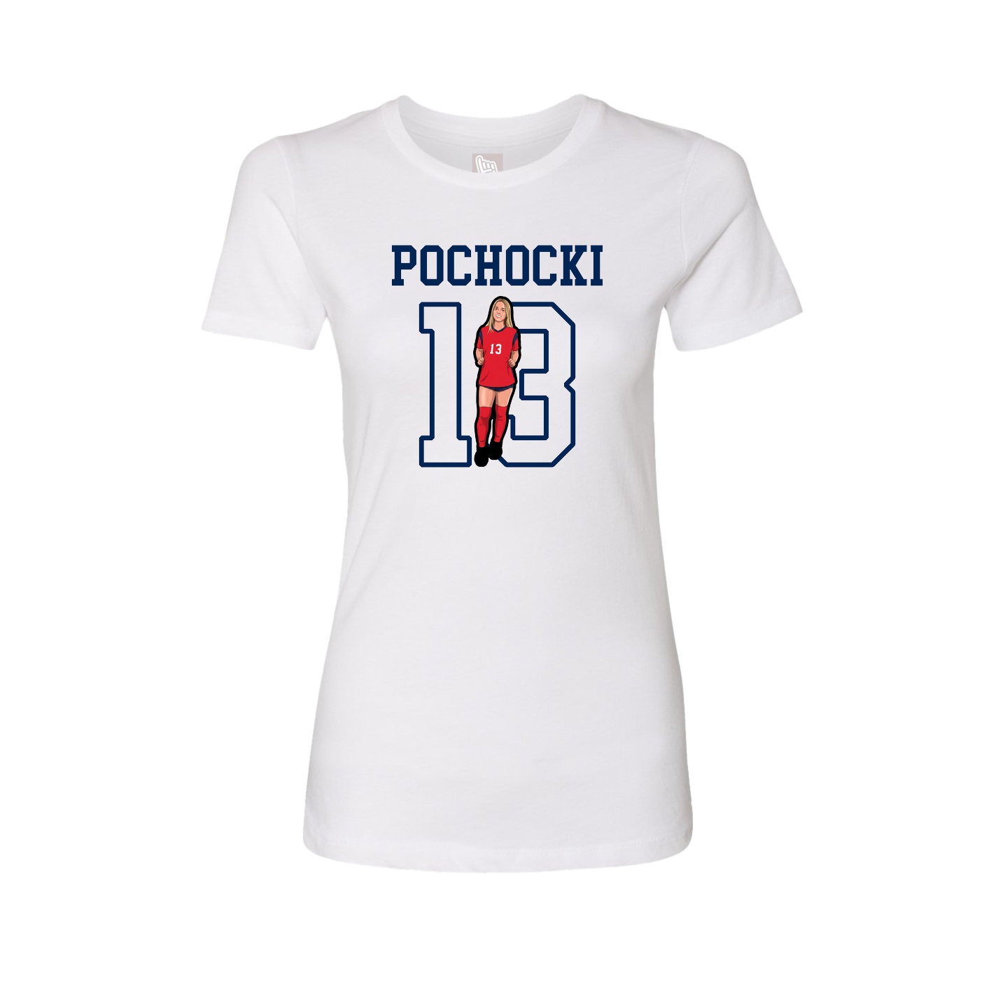 Fitted Women's Tee — Shirsey in White