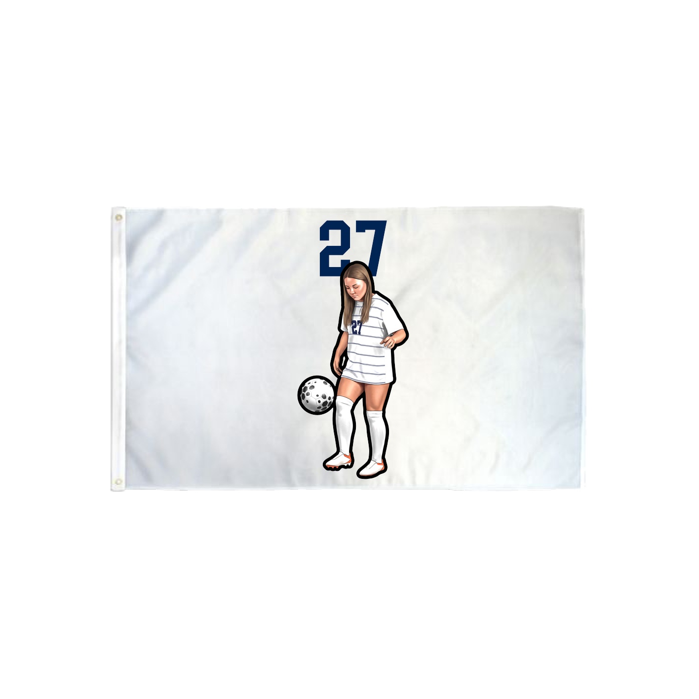 3x5 Flag — Number Top in Classic