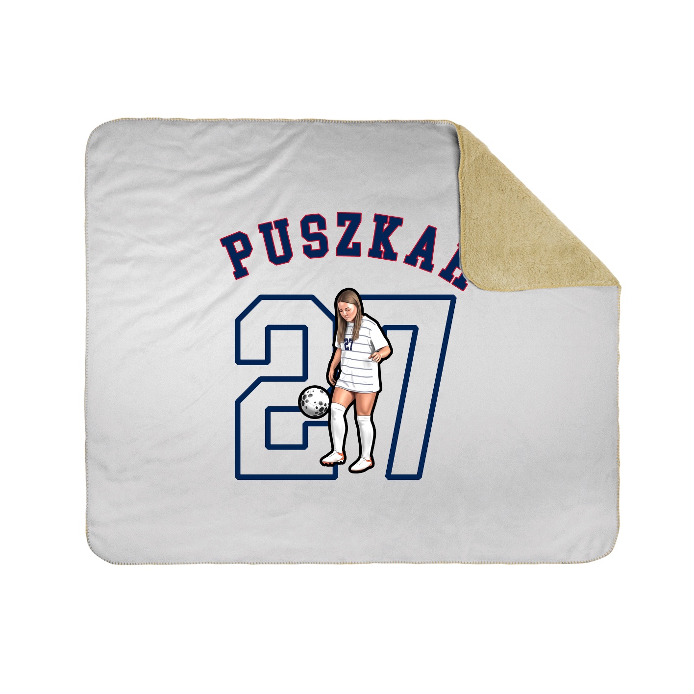 Throw Blanket — Shirsey Arch in White