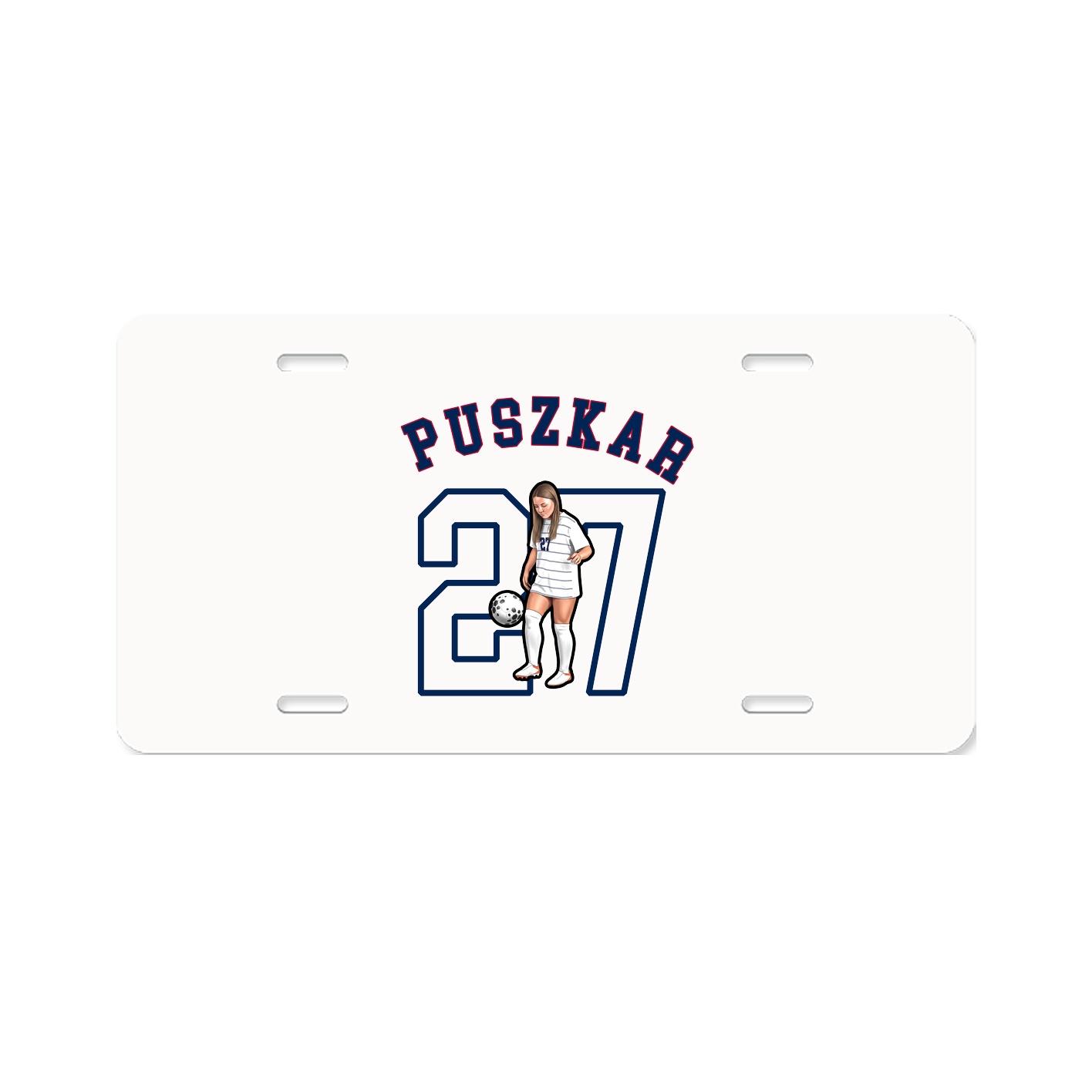 License Plate — Shirsey Arch in Classic
