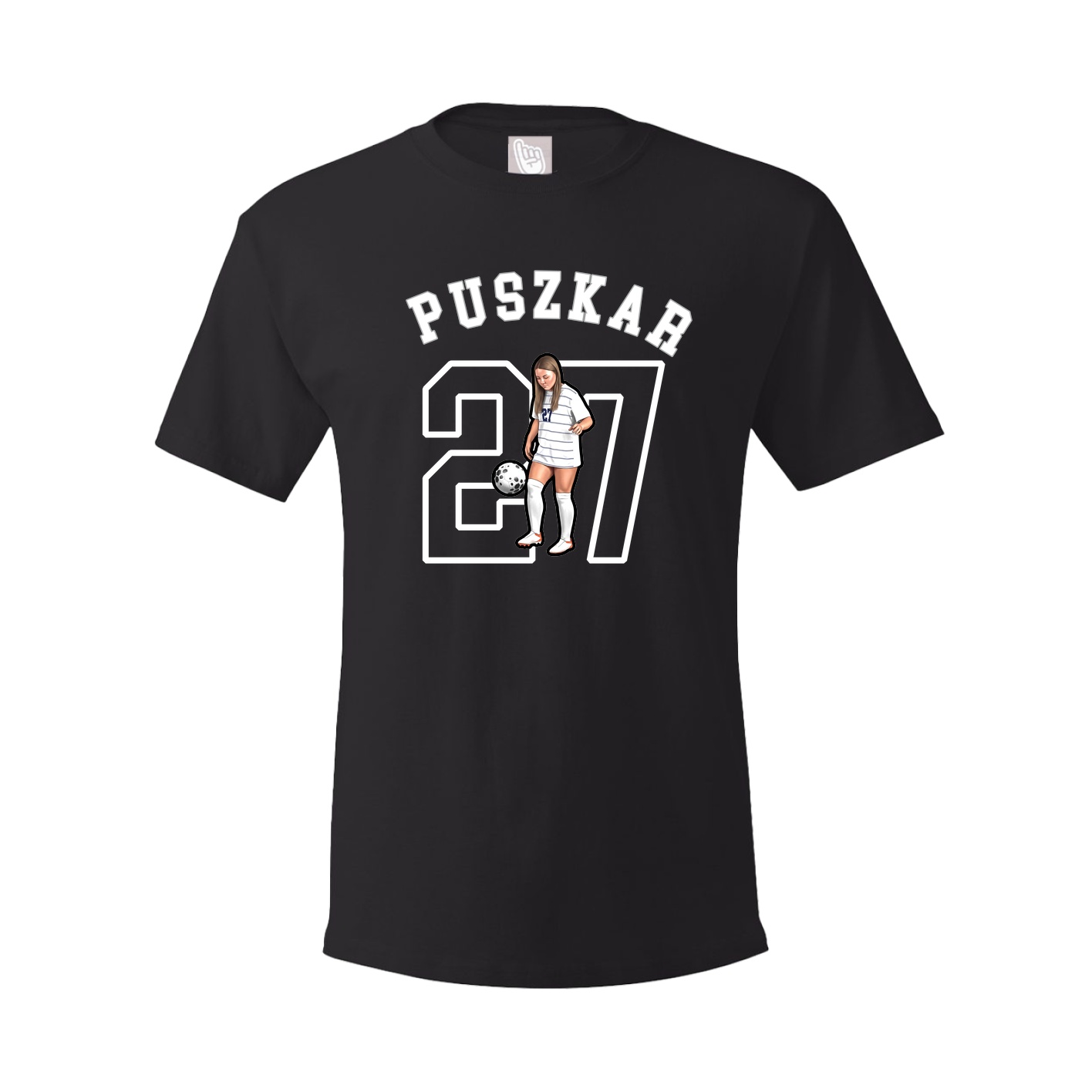 Youth Tee — Shirsey Arch in Black
