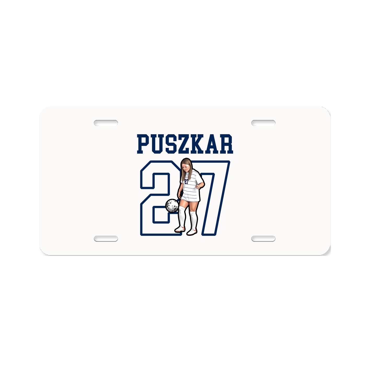 License Plate — Shirsey in Classic