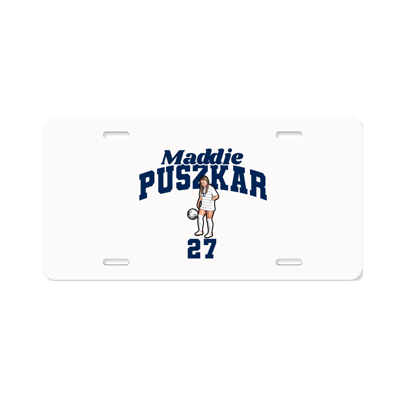 License Plate — Signature Arch in Classic