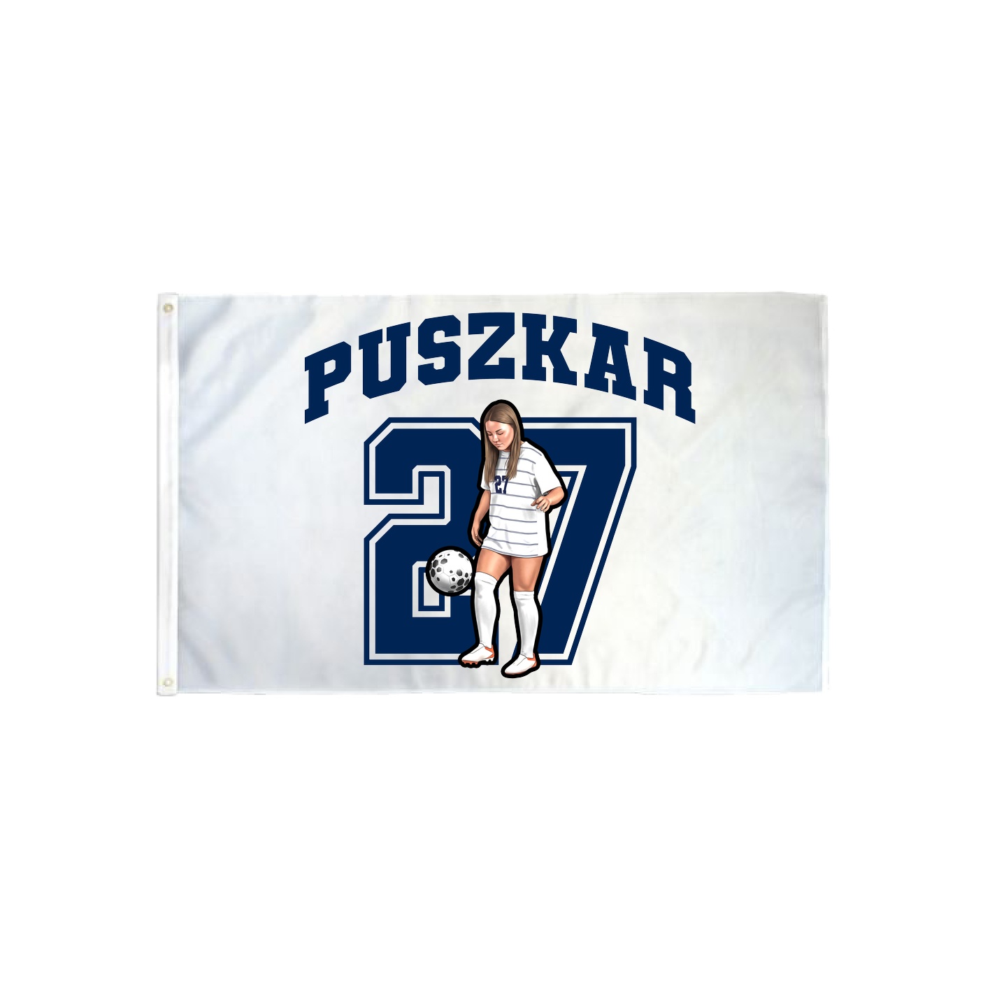 3x5 Flag — Number in Classic