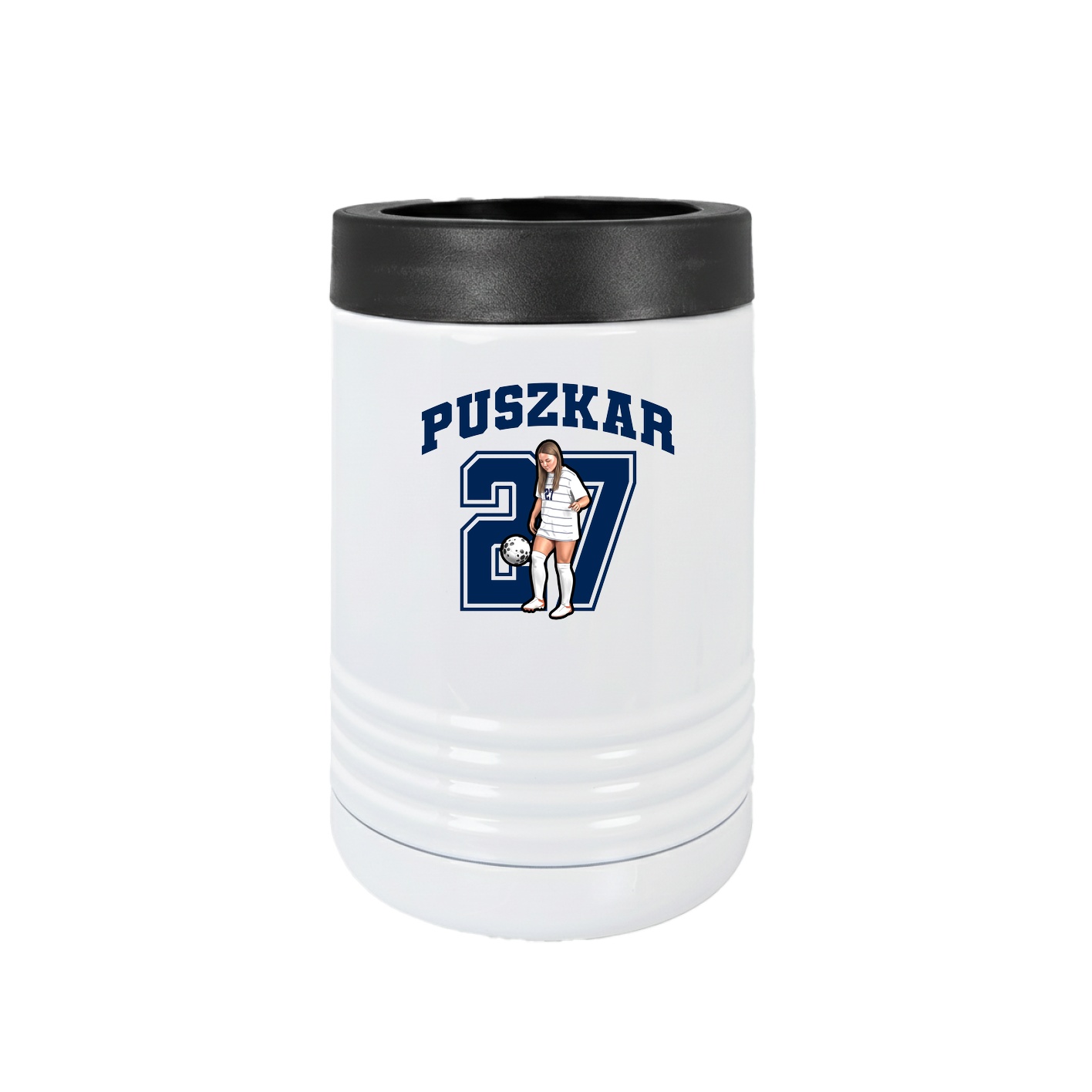 Beverage Holder — Number in White