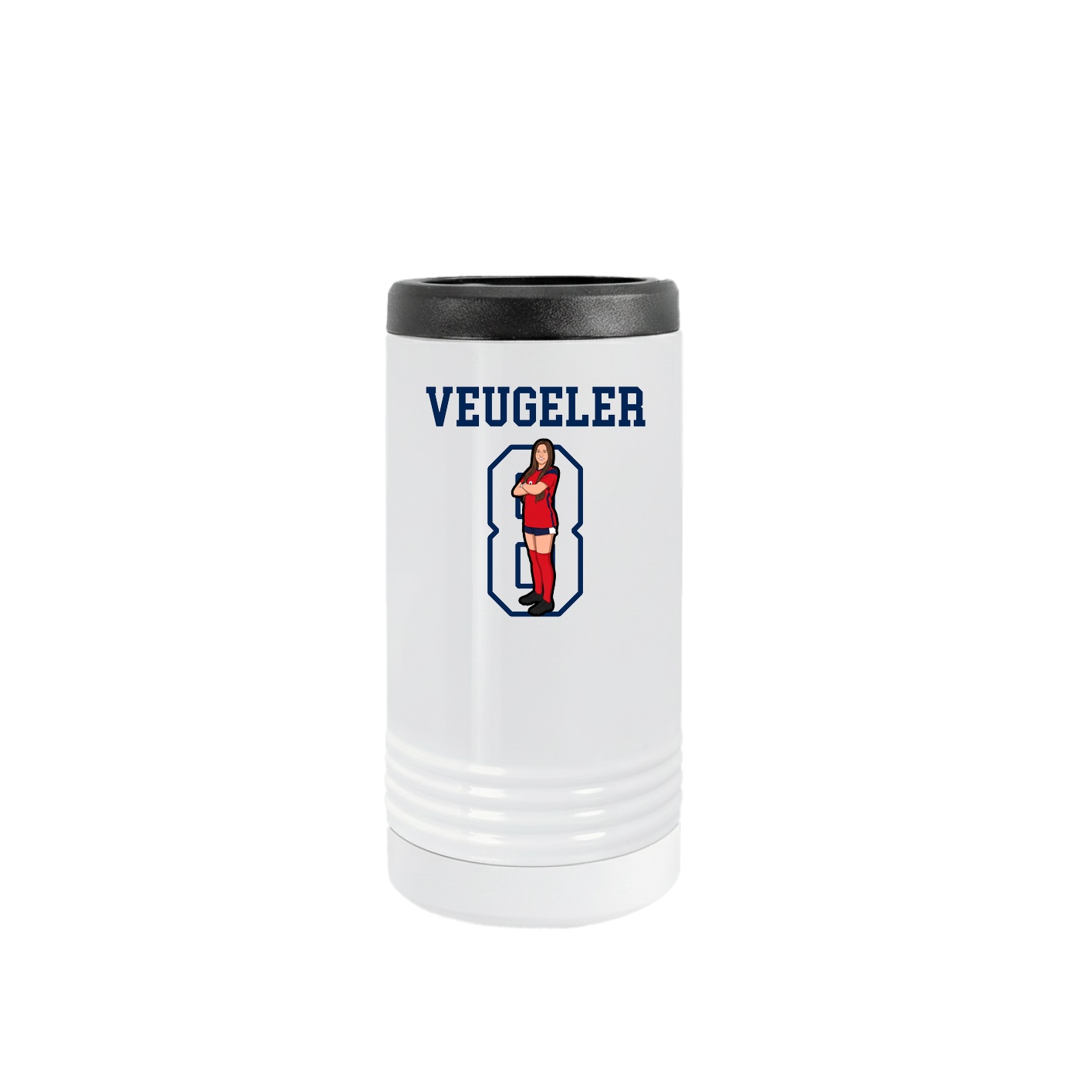 Slim Beverage Holder — Shirsey in White
