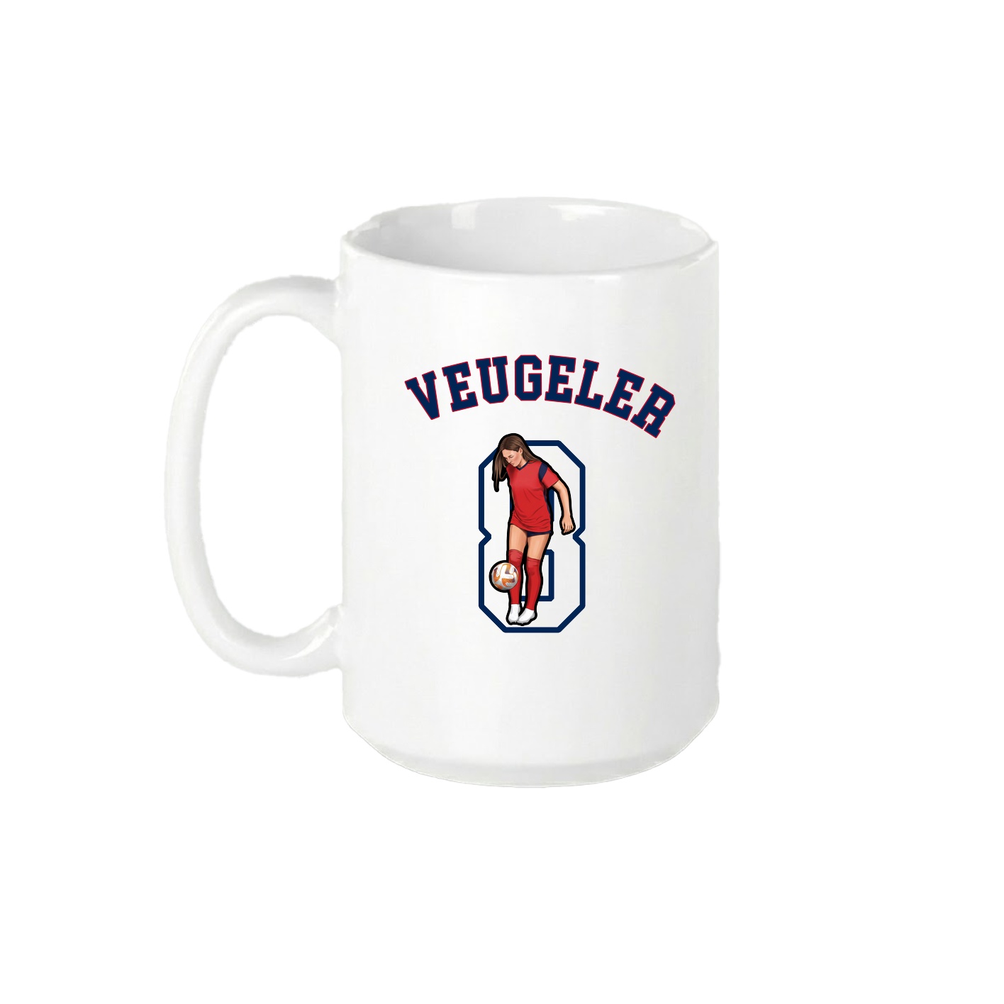 15oz Coffee Mug — Shirsey Arch in White