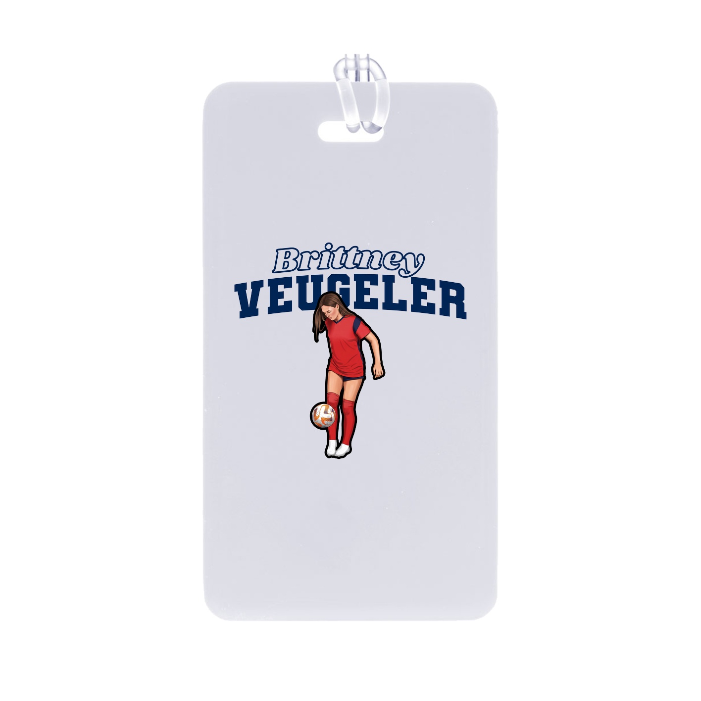 Bag Tag — Name Arch in Classic