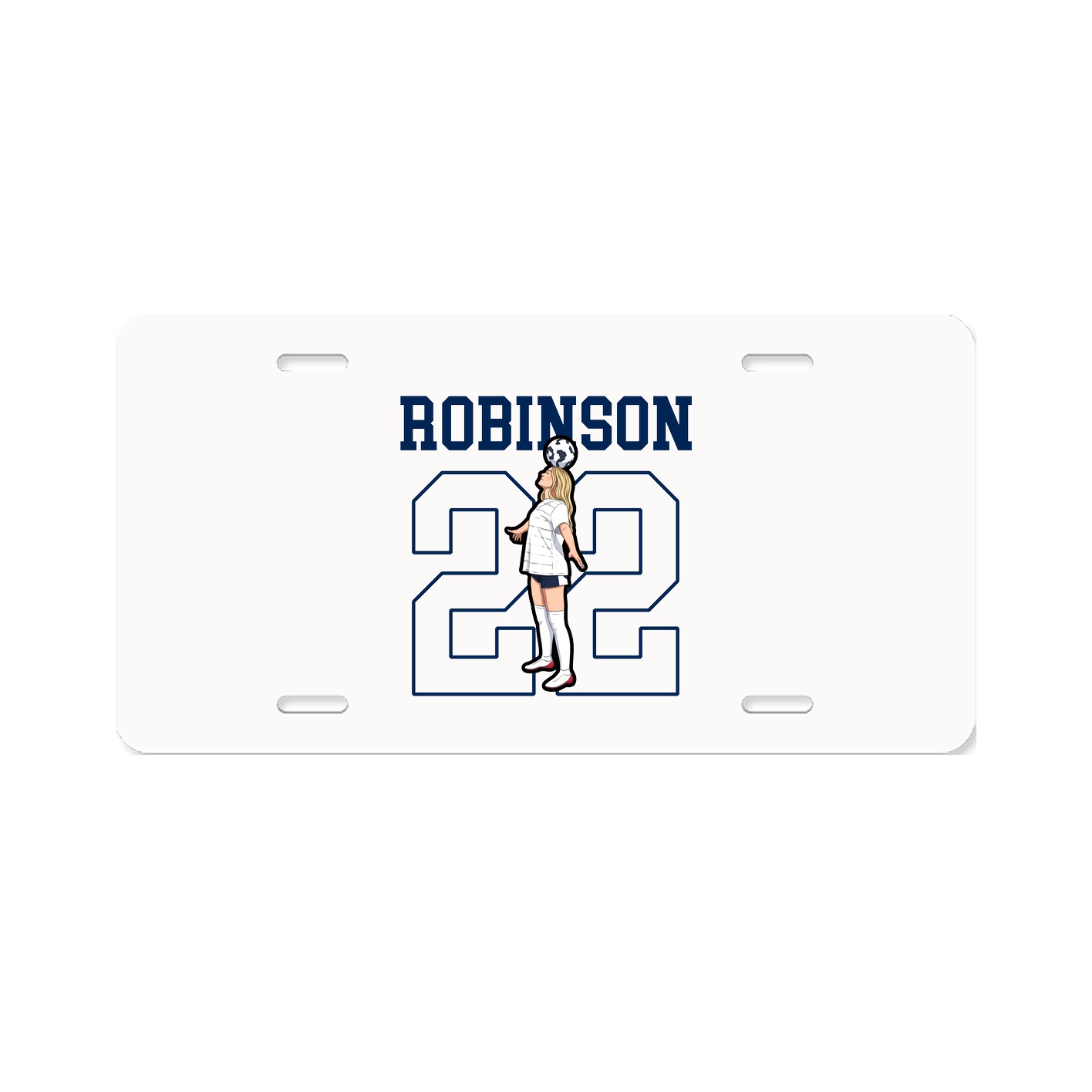 License Plate — Shirsey in Classic