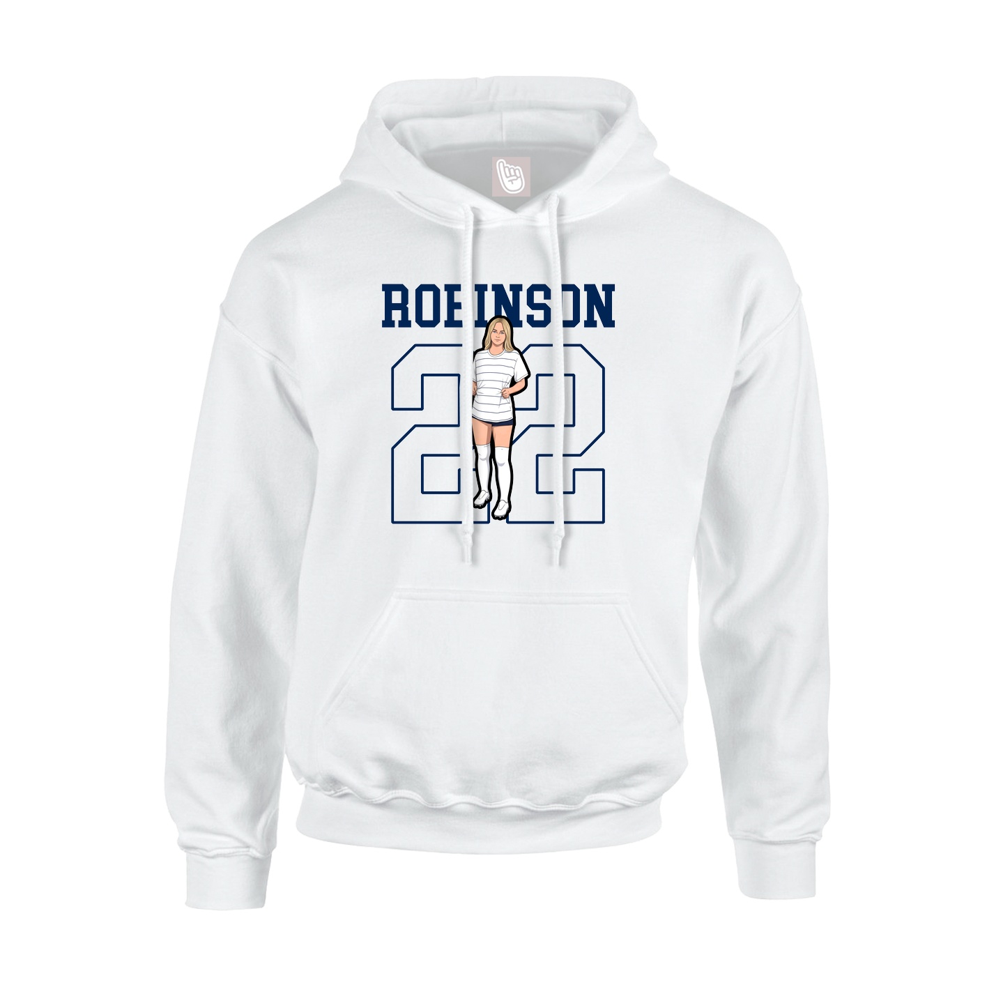 Youth Hoodie — Shirsey in White