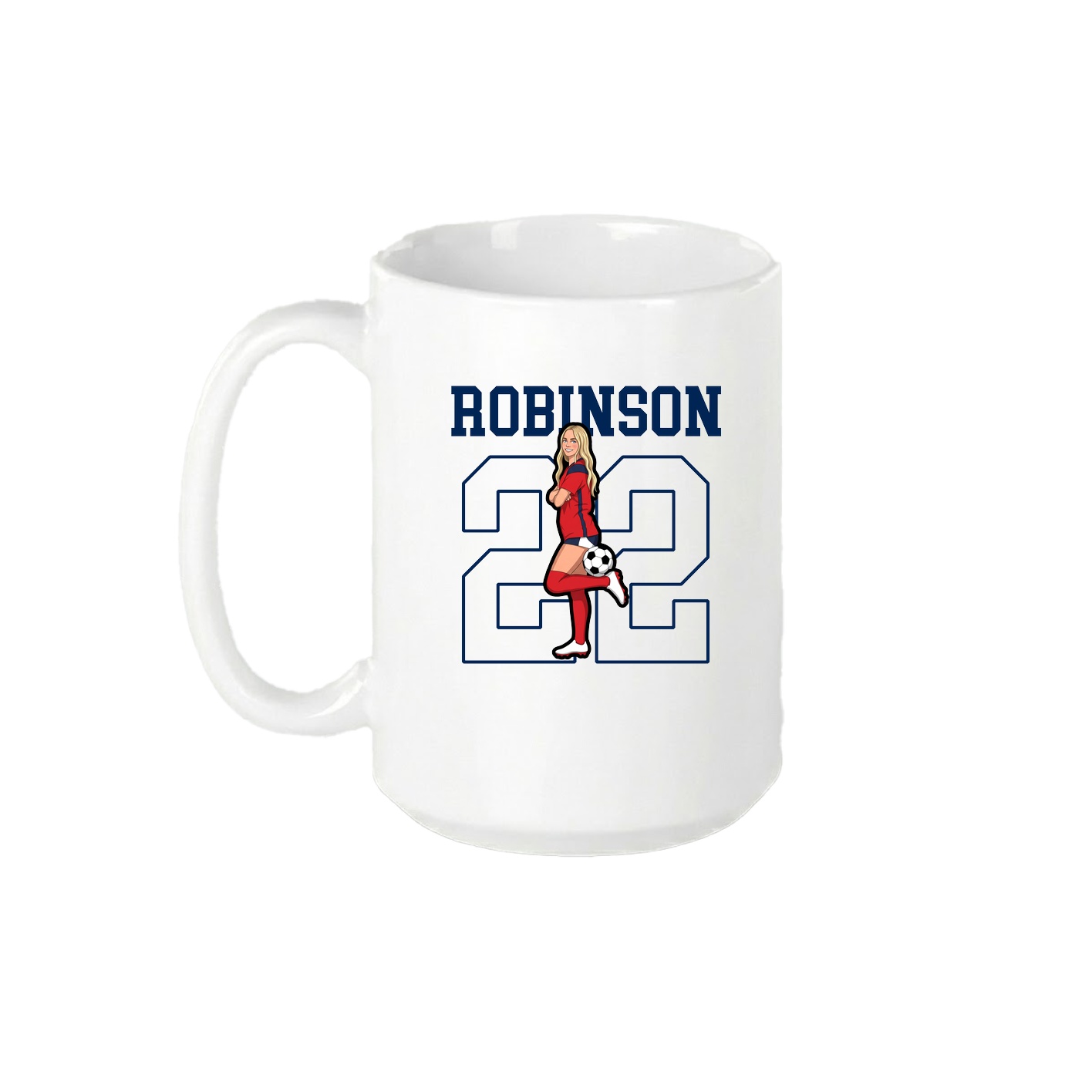 15oz Coffee Mug — Shirsey in White