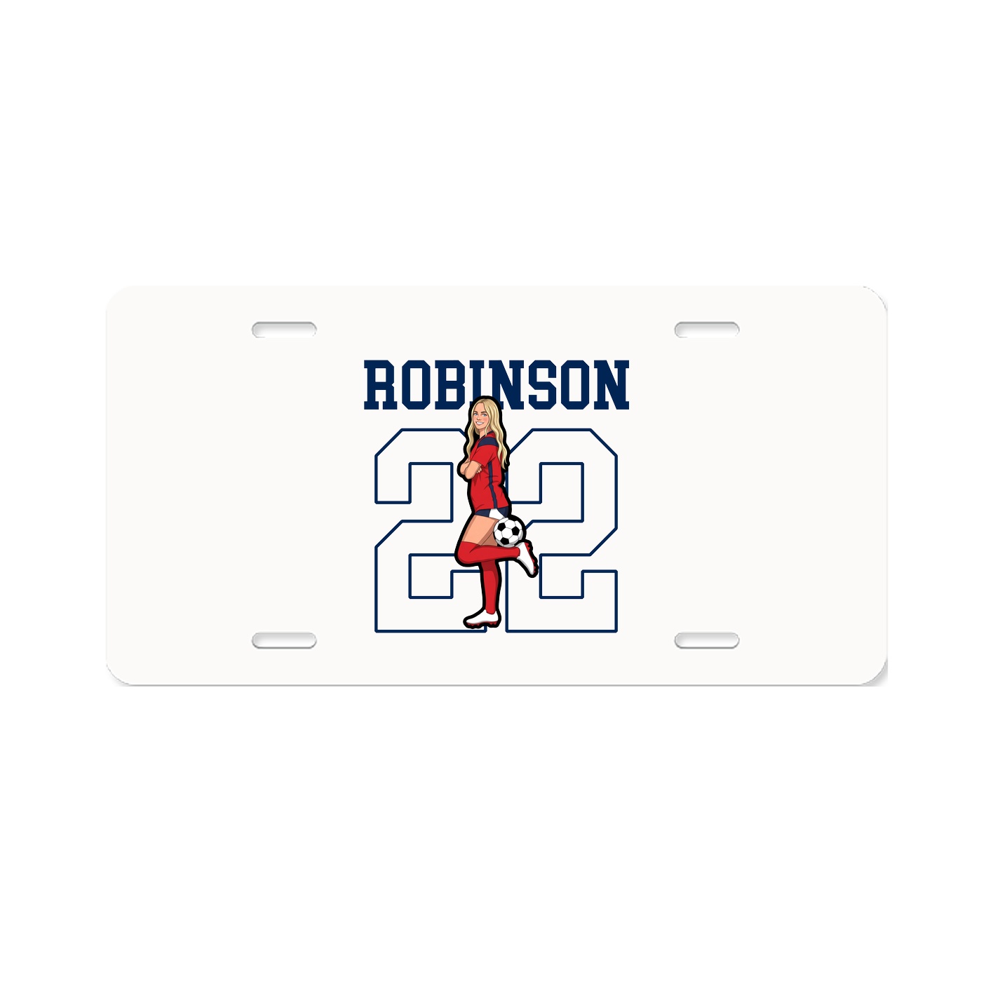 License Plate — Shirsey in Classic