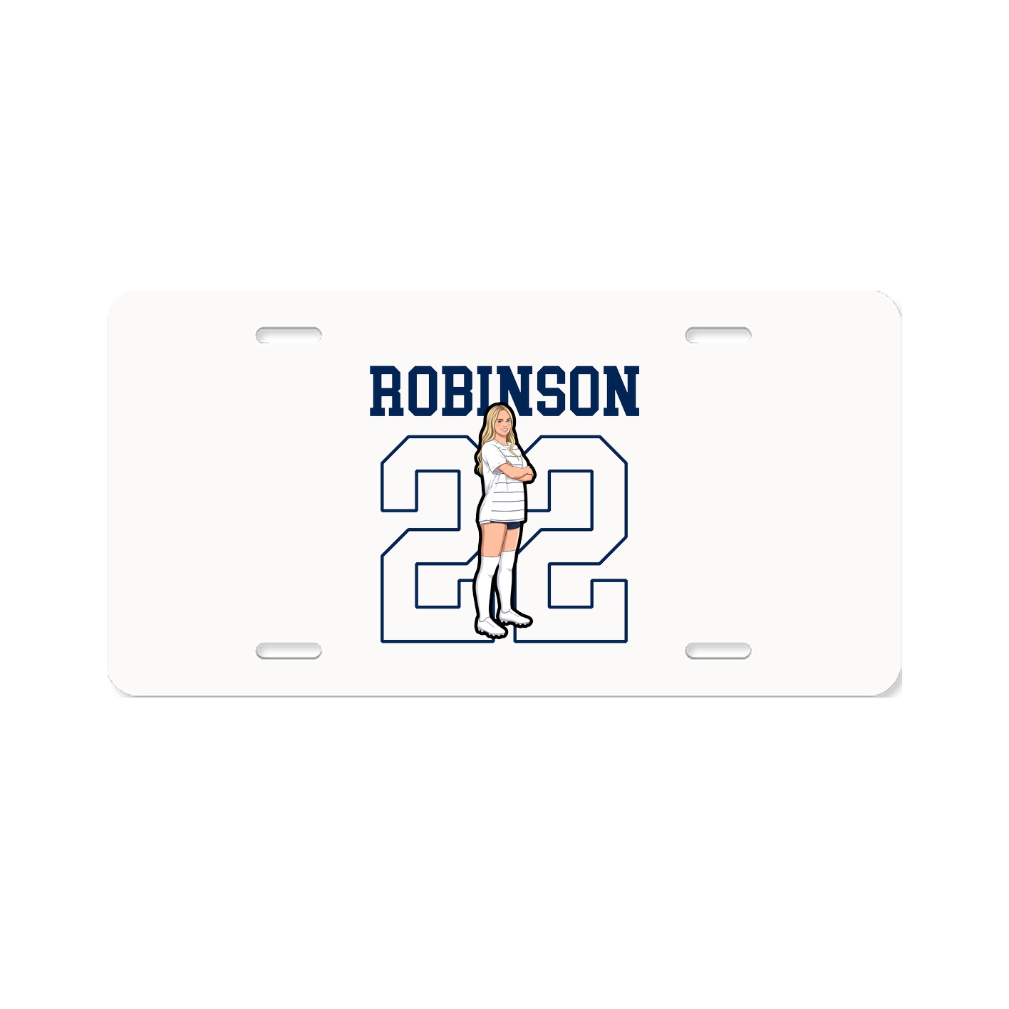License Plate — Shirsey in Classic