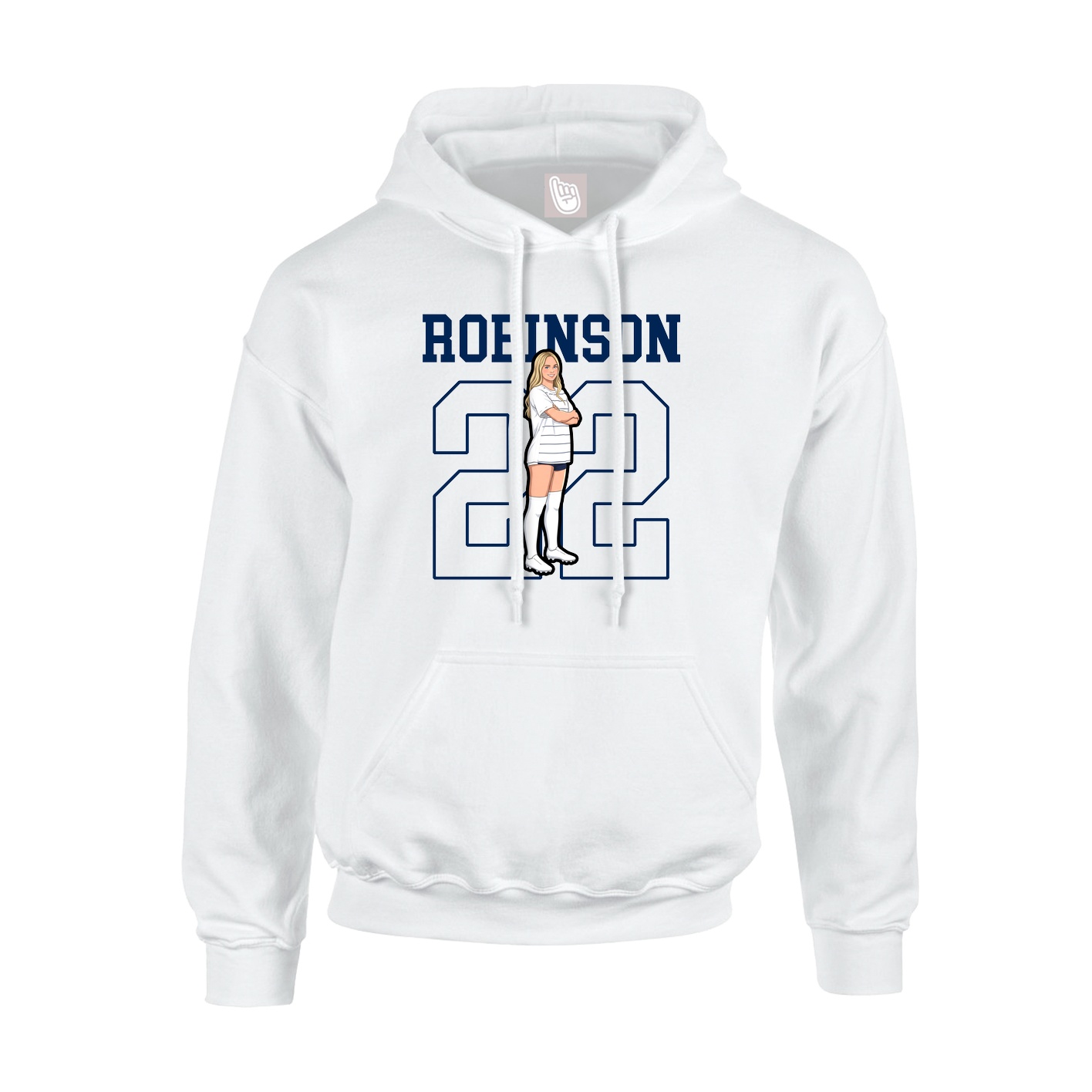 Youth Hoodie — Shirsey in White