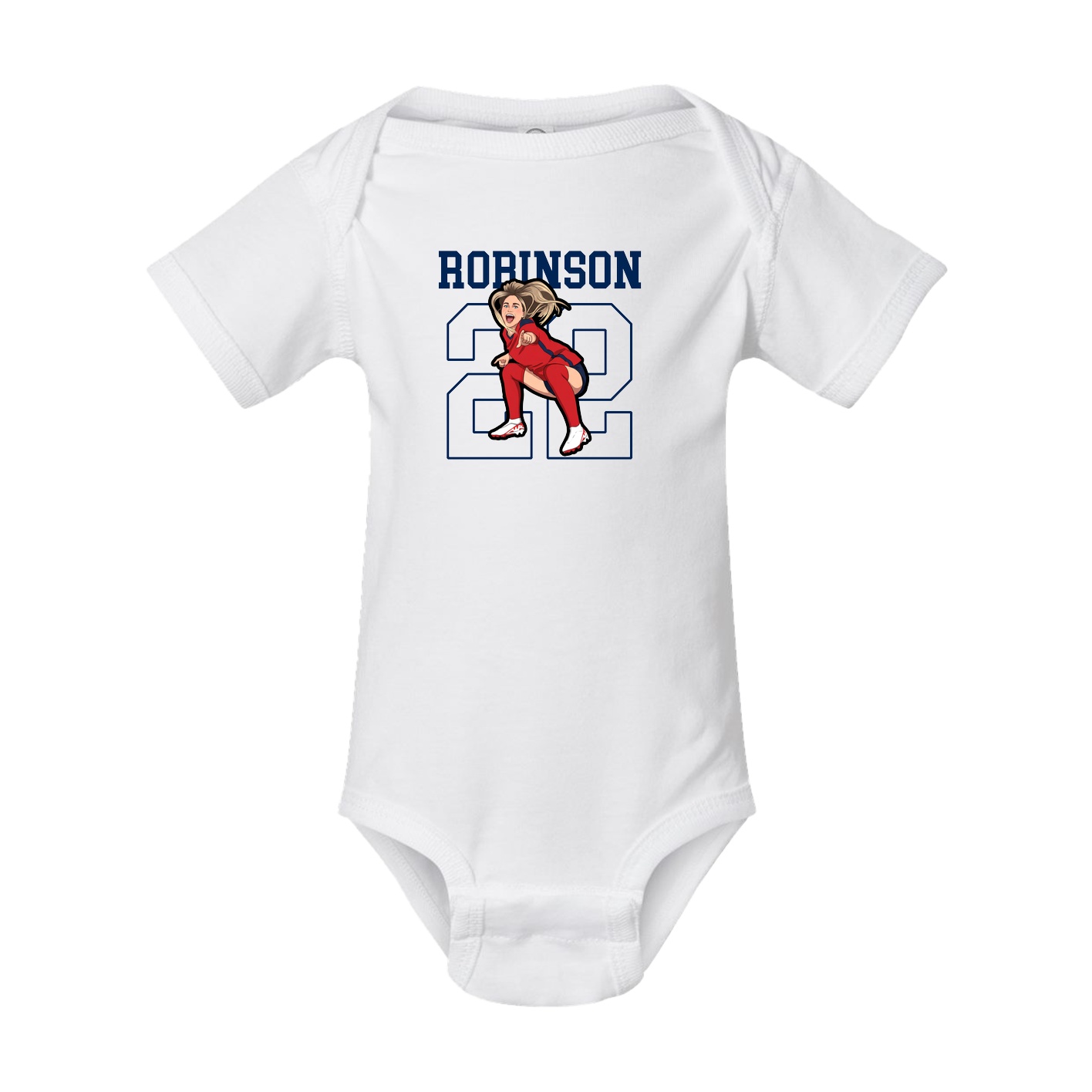 Baby Onesie — Shirsey in White