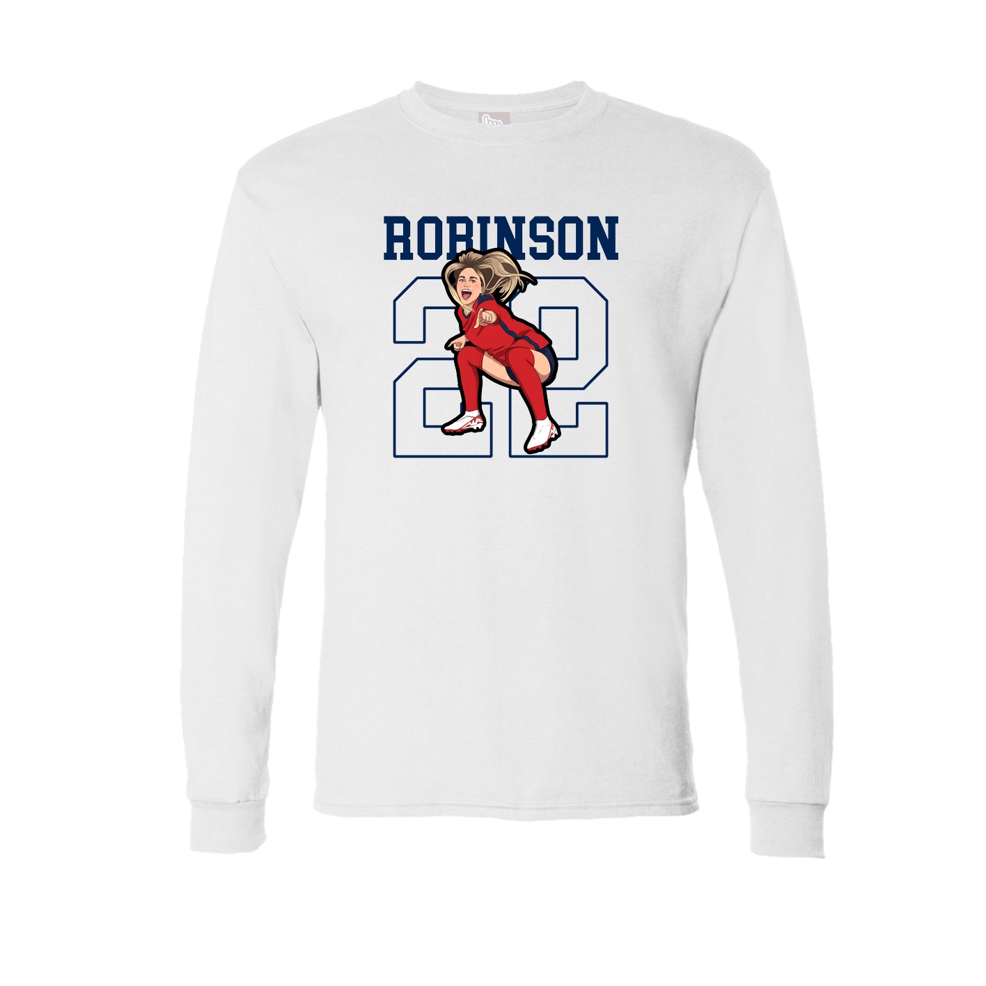 Long Sleeve Tee — Shirsey in White