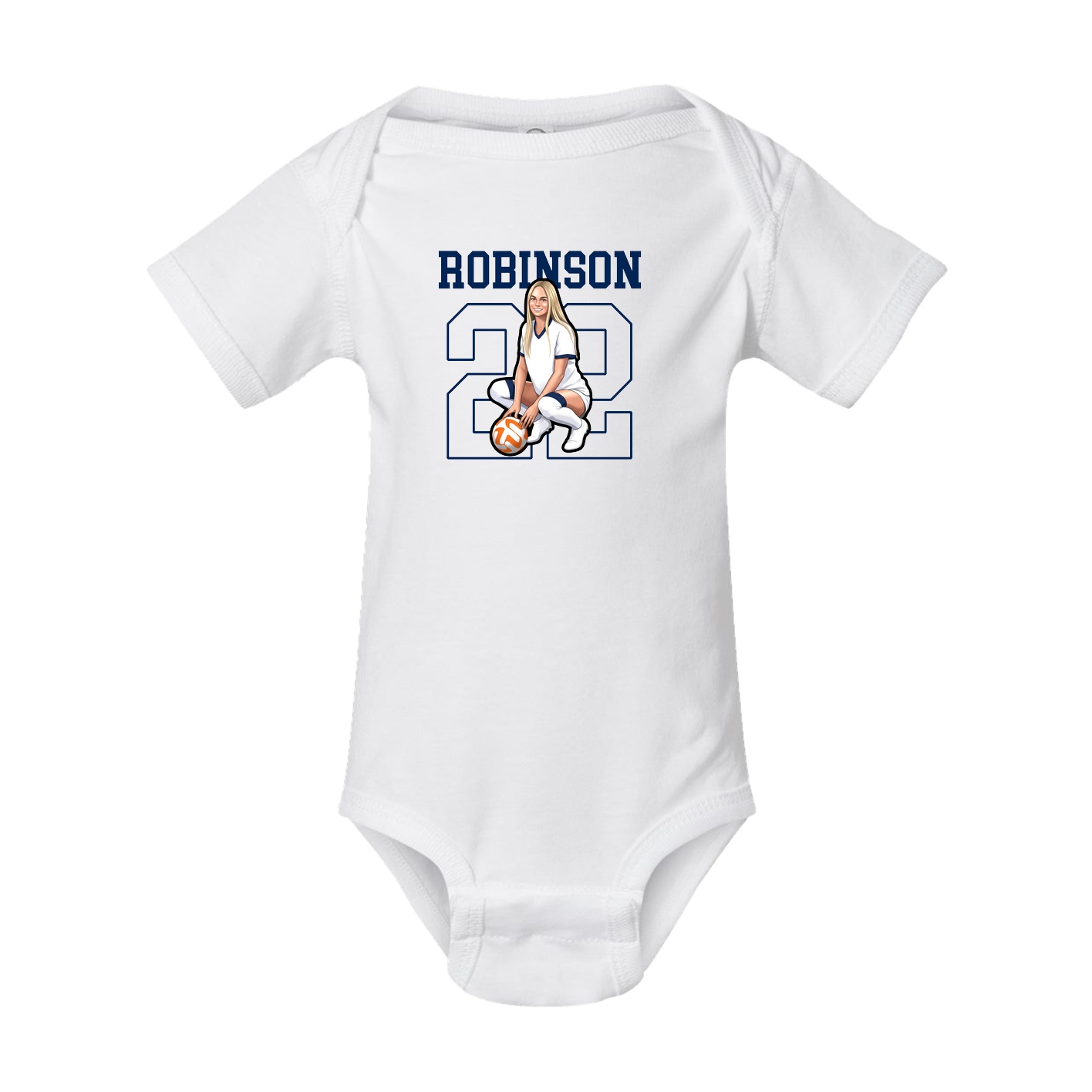 Baby Onesie — Shirsey in White