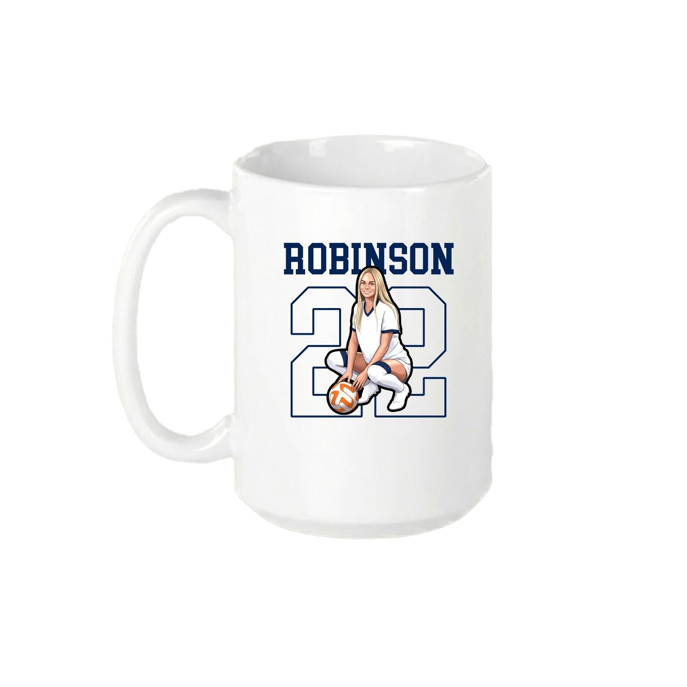 15oz Coffee Mug — Shirsey in White