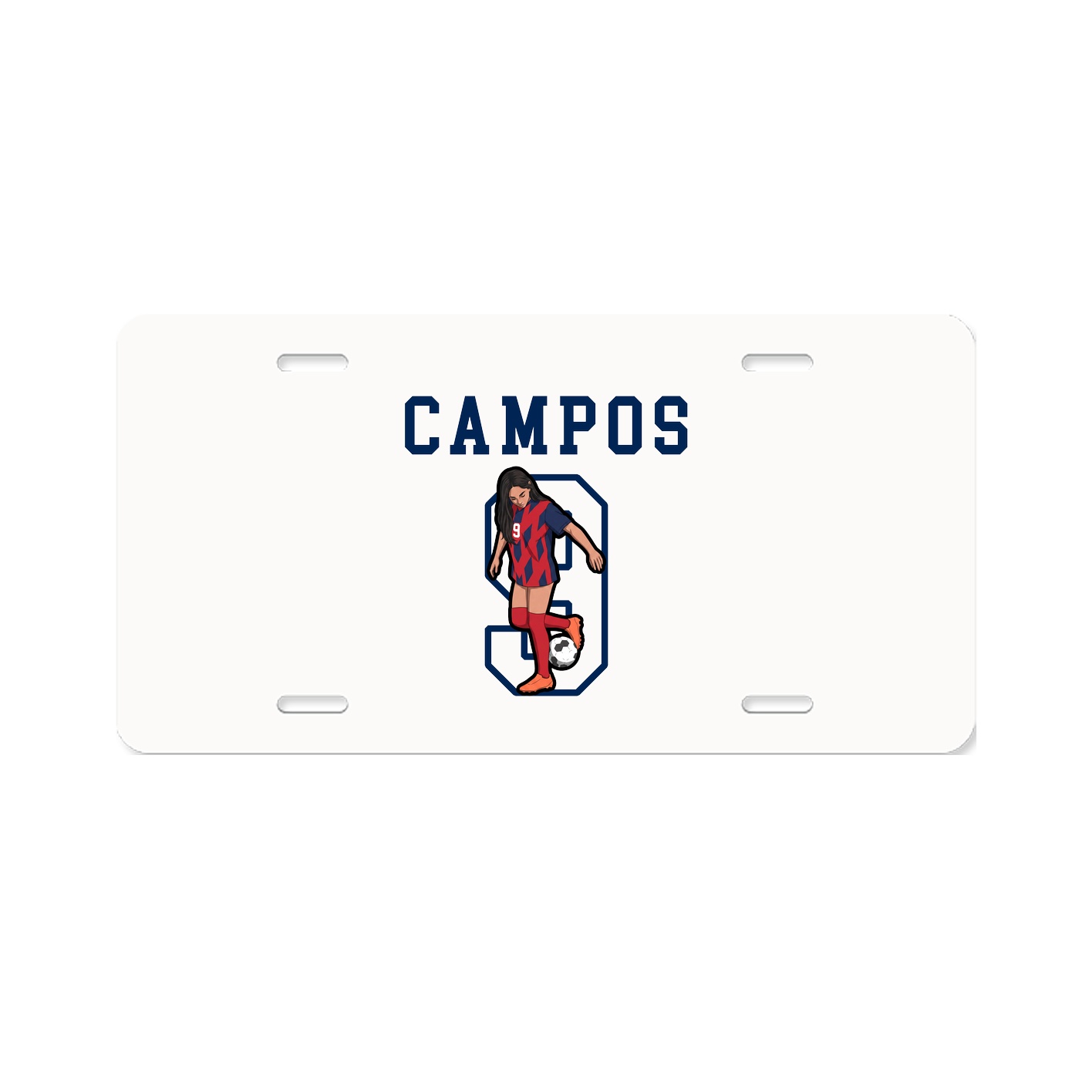 License Plate — Shirsey in Classic