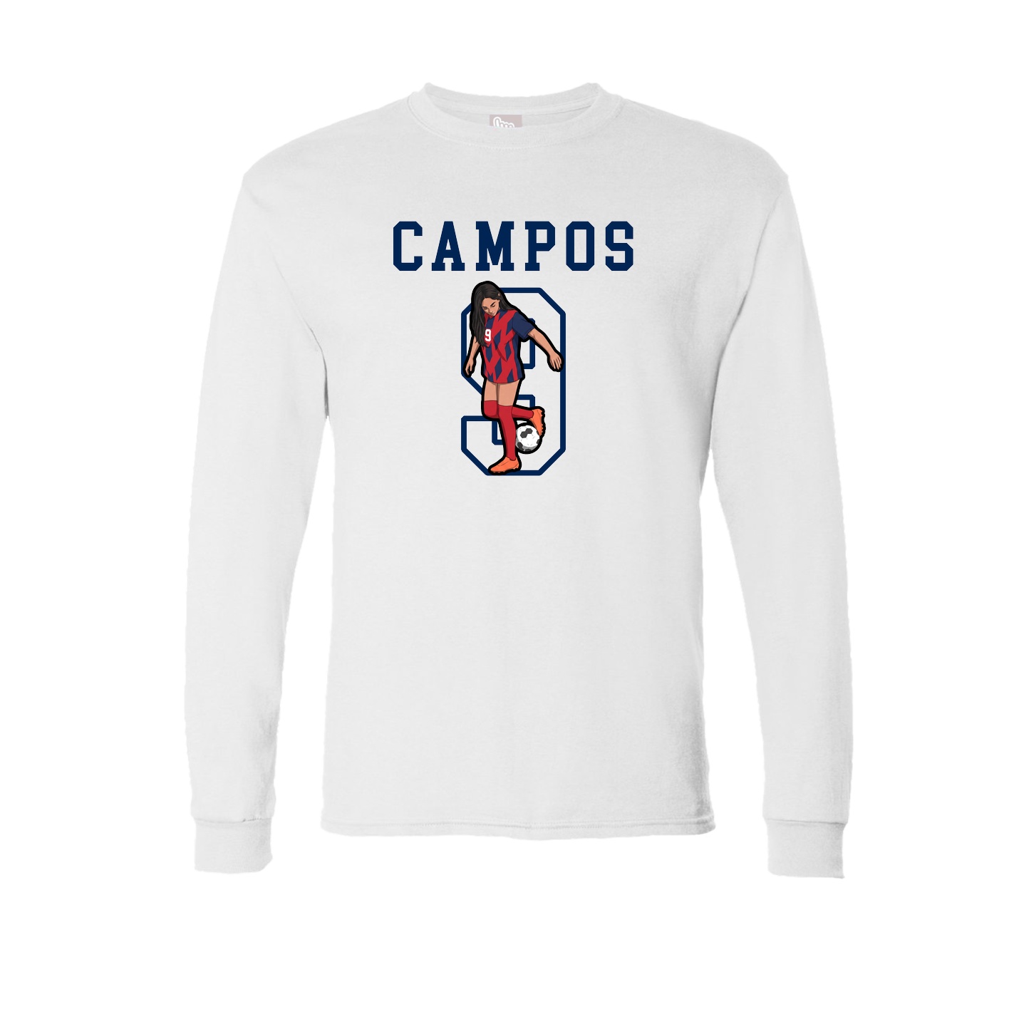 Long Sleeve Tee — Shirsey in White