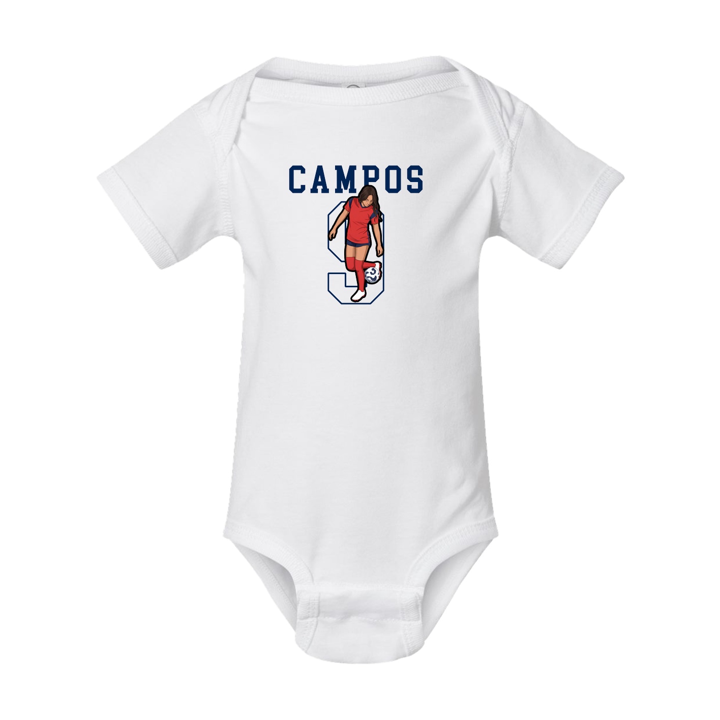 Baby Onesie — Shirsey in White