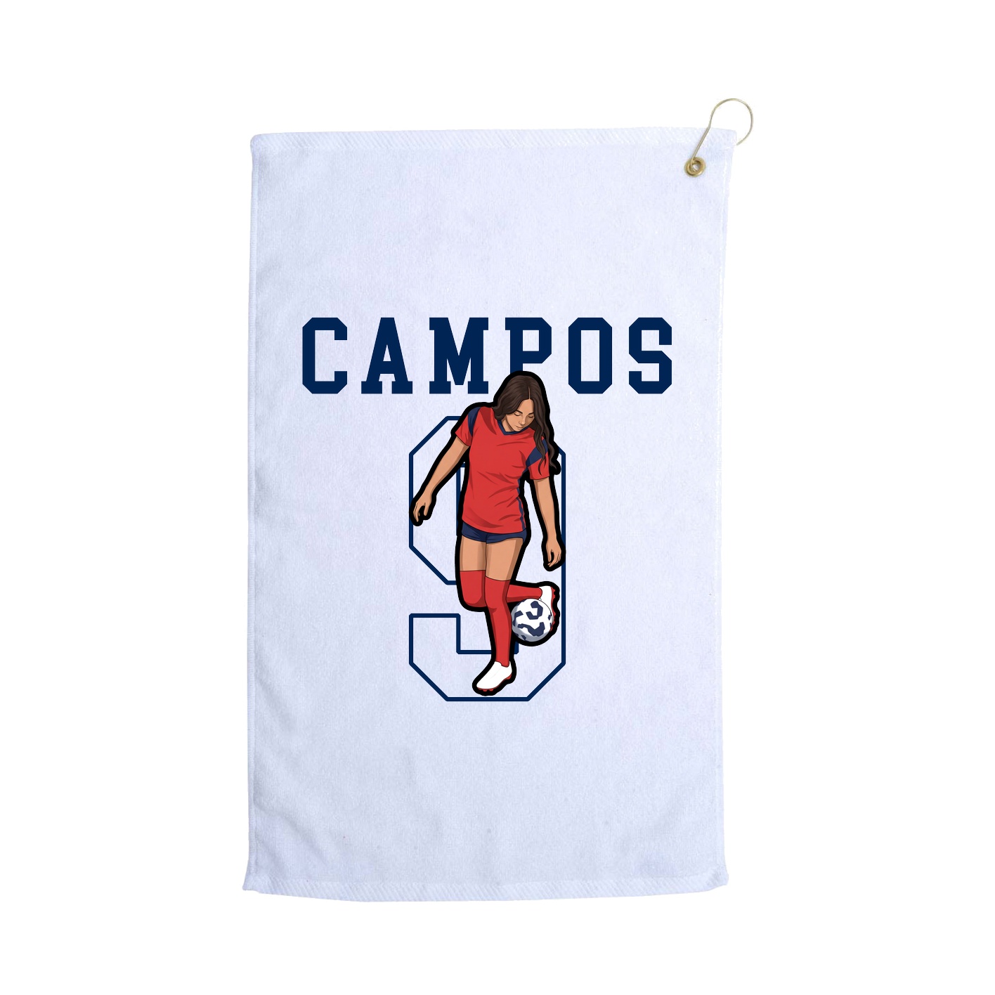 Golf Towel — Shirsey in White