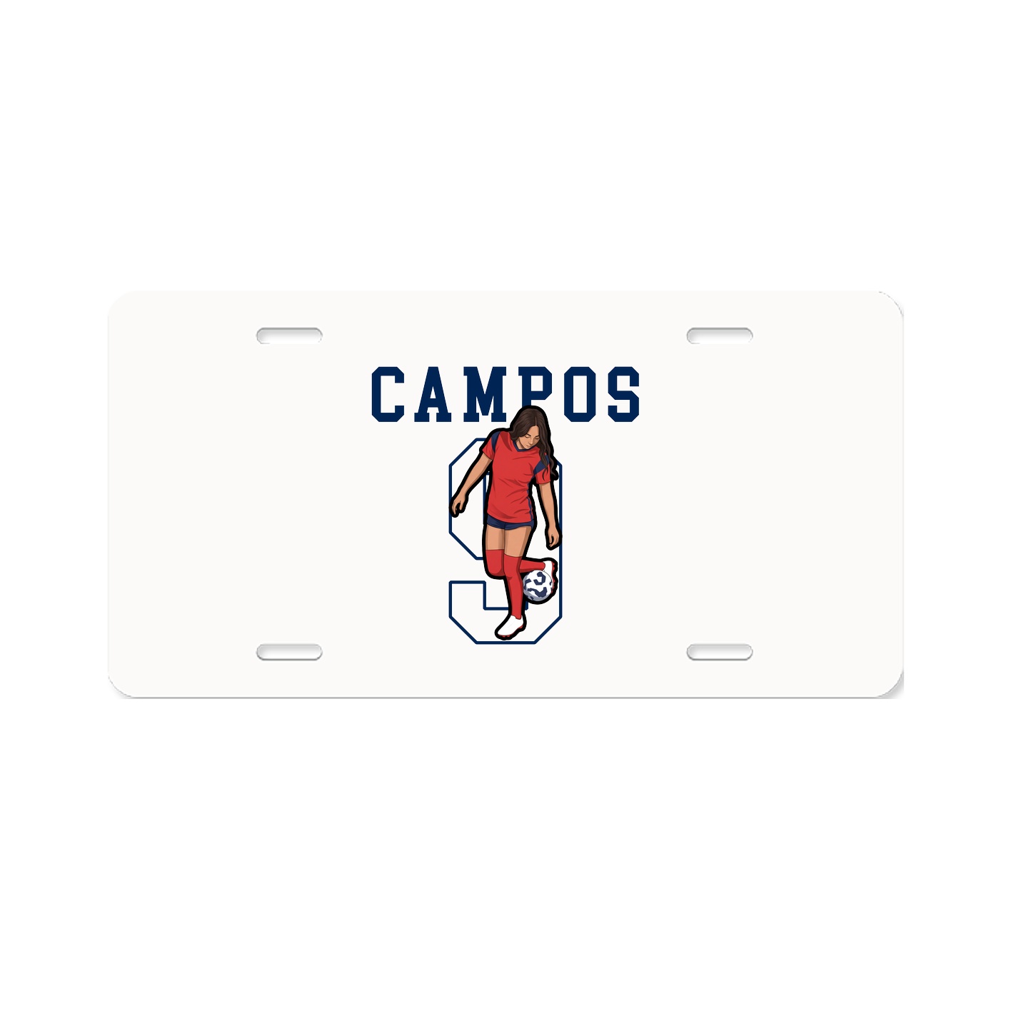 License Plate — Shirsey in Classic