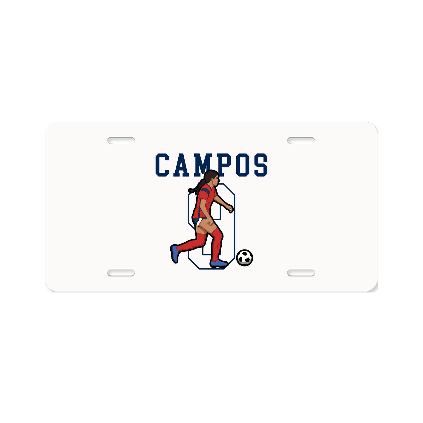 License Plate — Shirsey in Classic