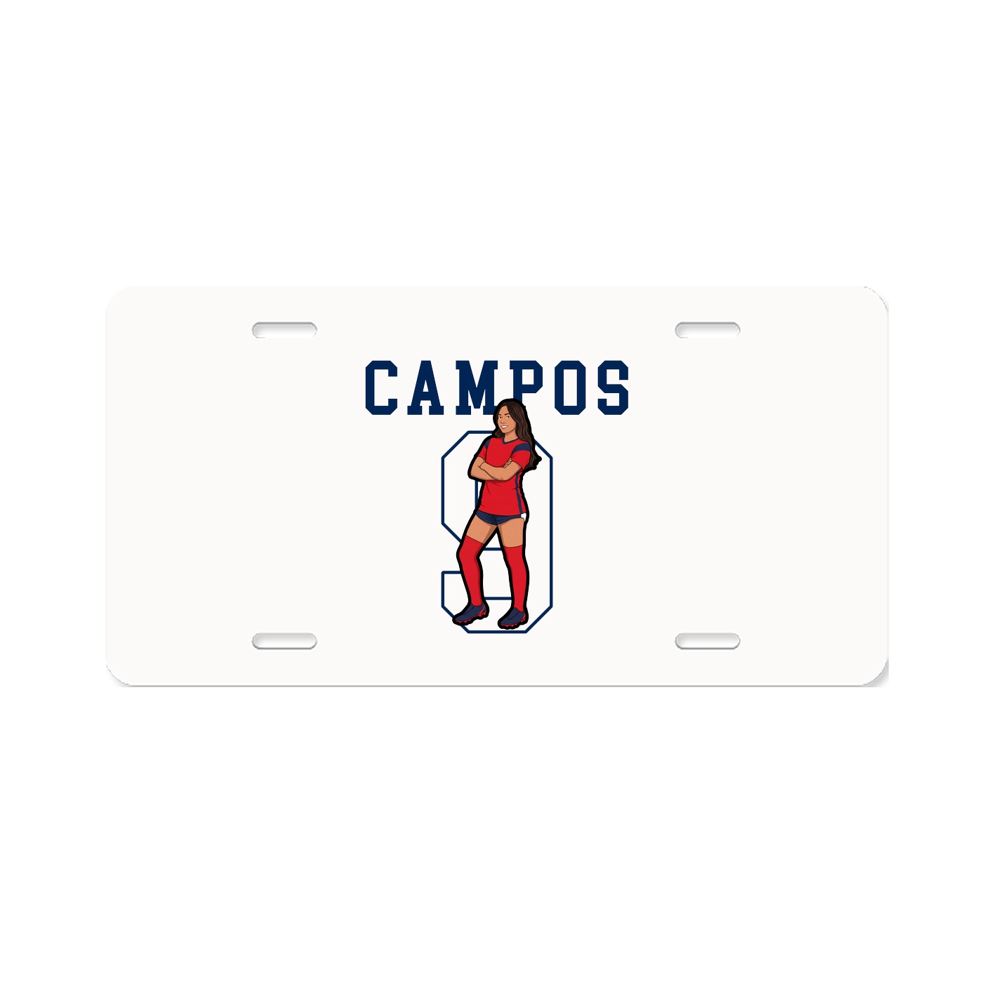 License Plate — Shirsey in Classic
