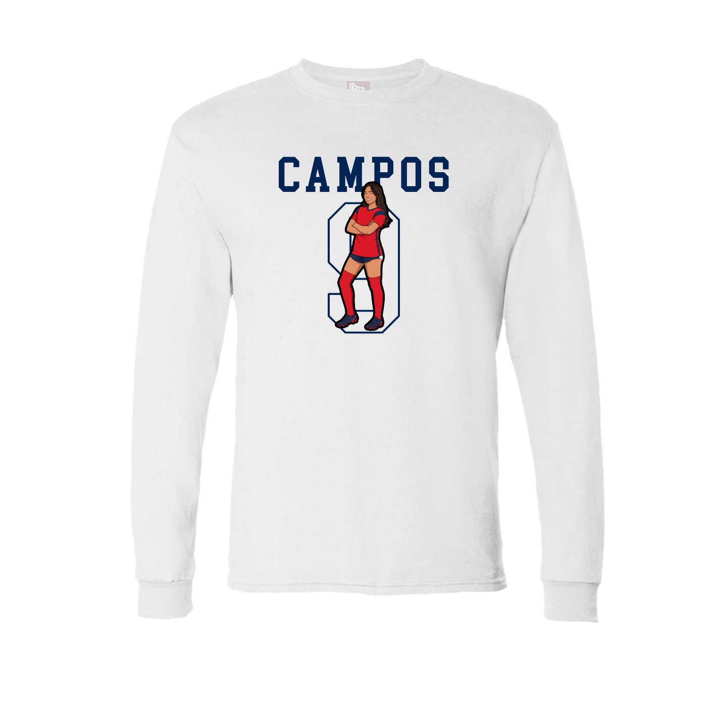 Long Sleeve Tee — Shirsey in White