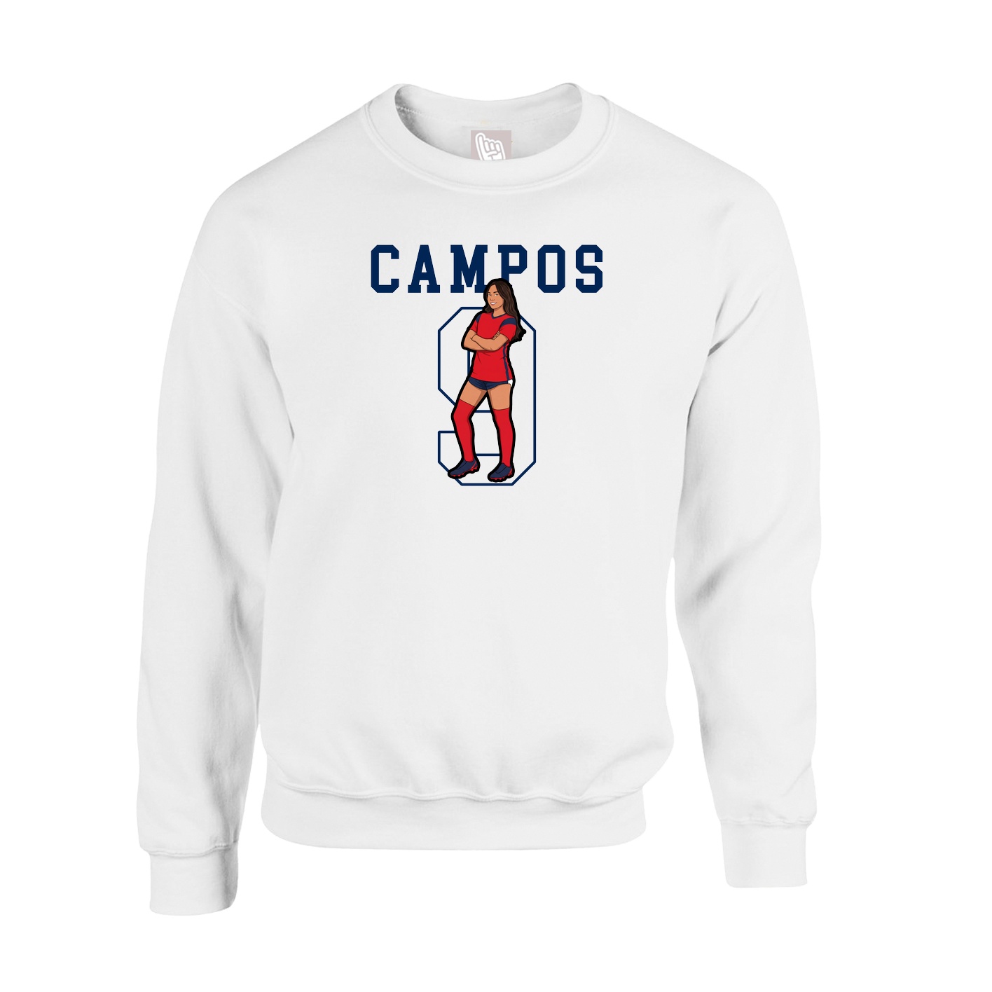 Fleece Crew — Shirsey in White