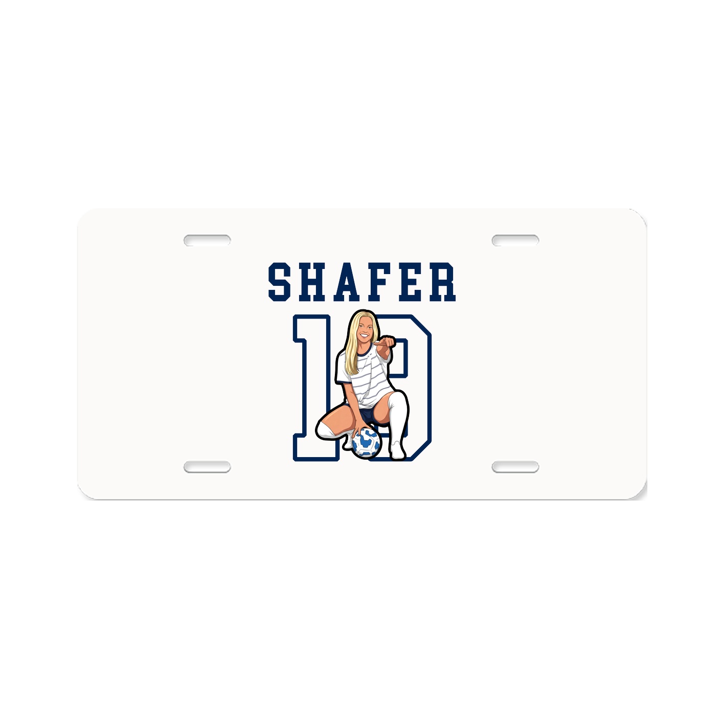 License Plate — Shirsey in Classic