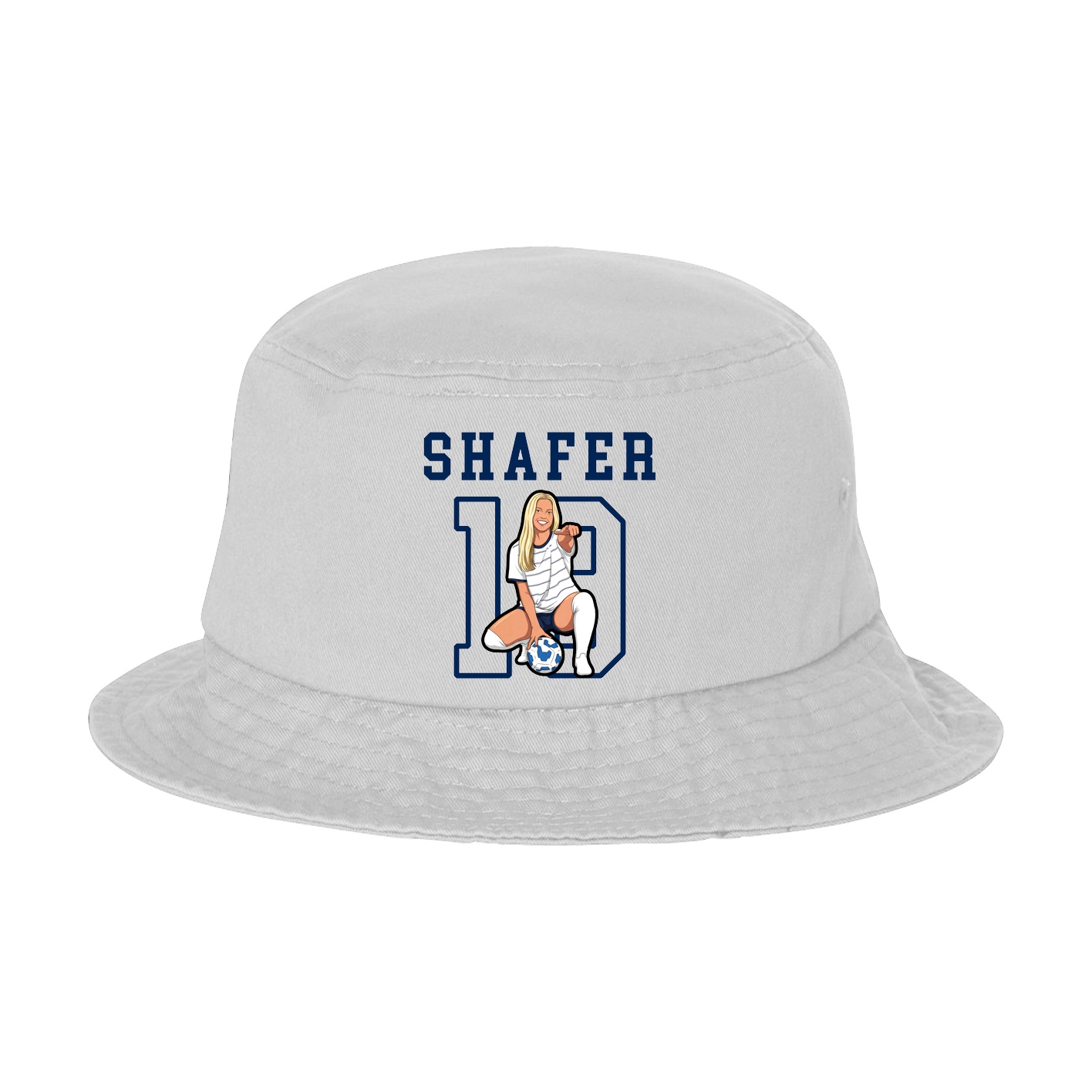 Bucket Cap — Shirsey in White
