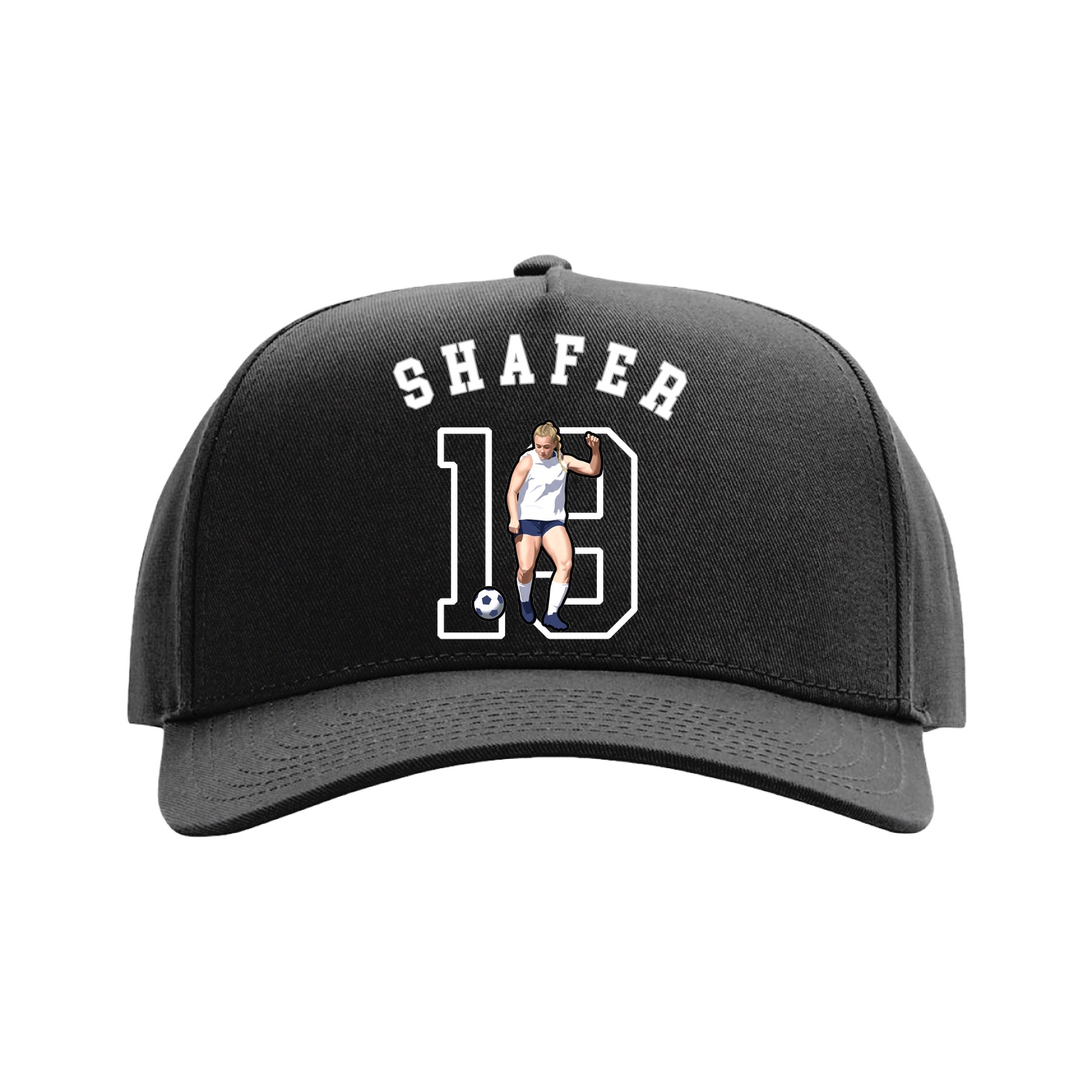 Full Fabric Five-Panel Champ Cap