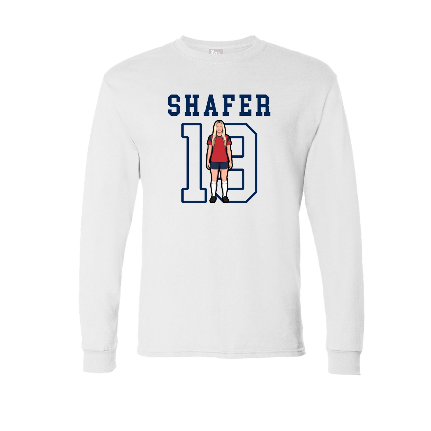 Long Sleeve Tee — Shirsey in White