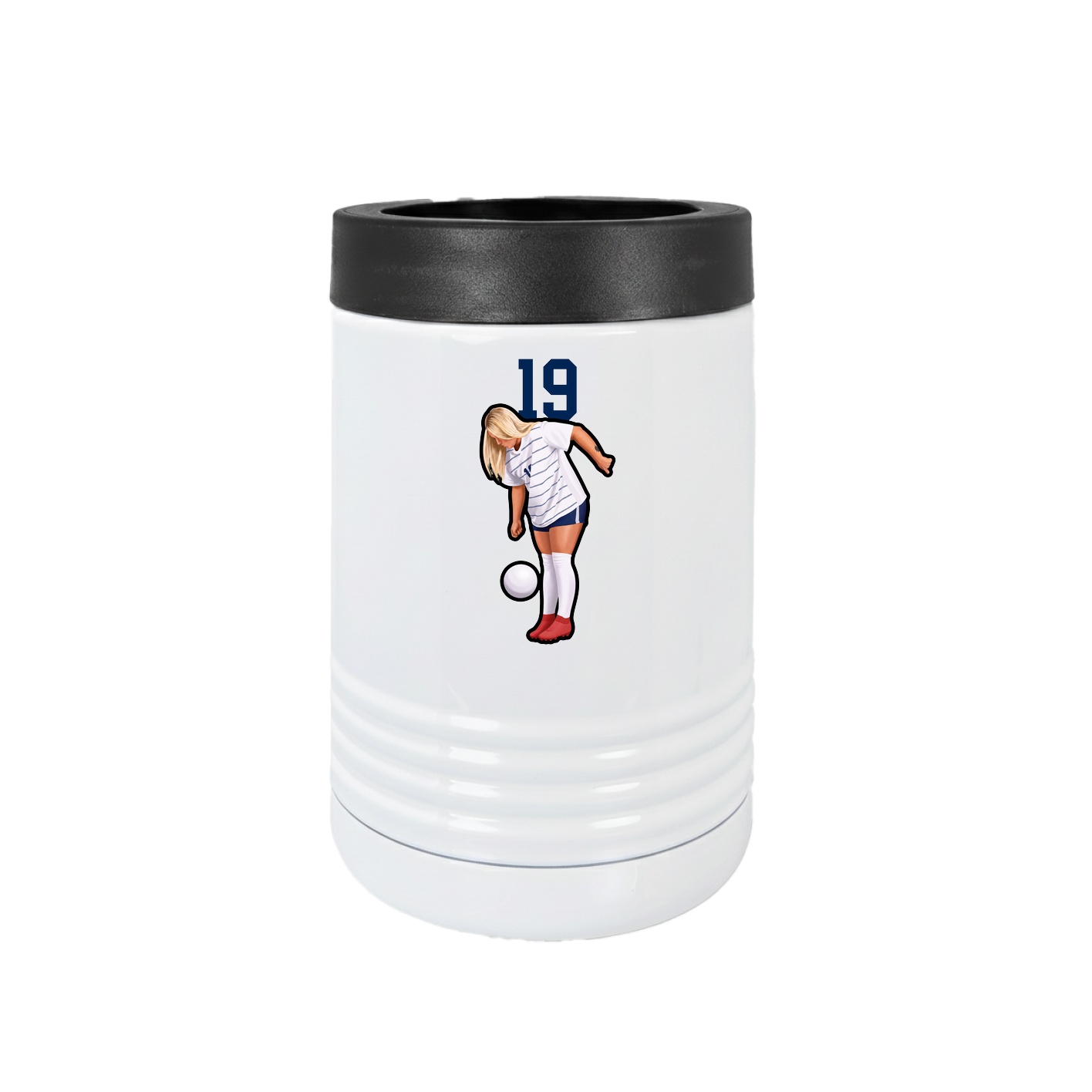 Beverage Holder — Number Top in White