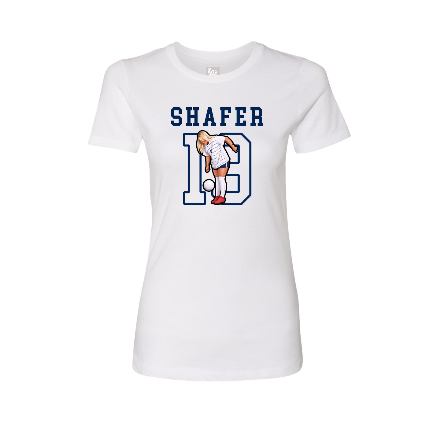 Fitted Women's Tee — Shirsey in White