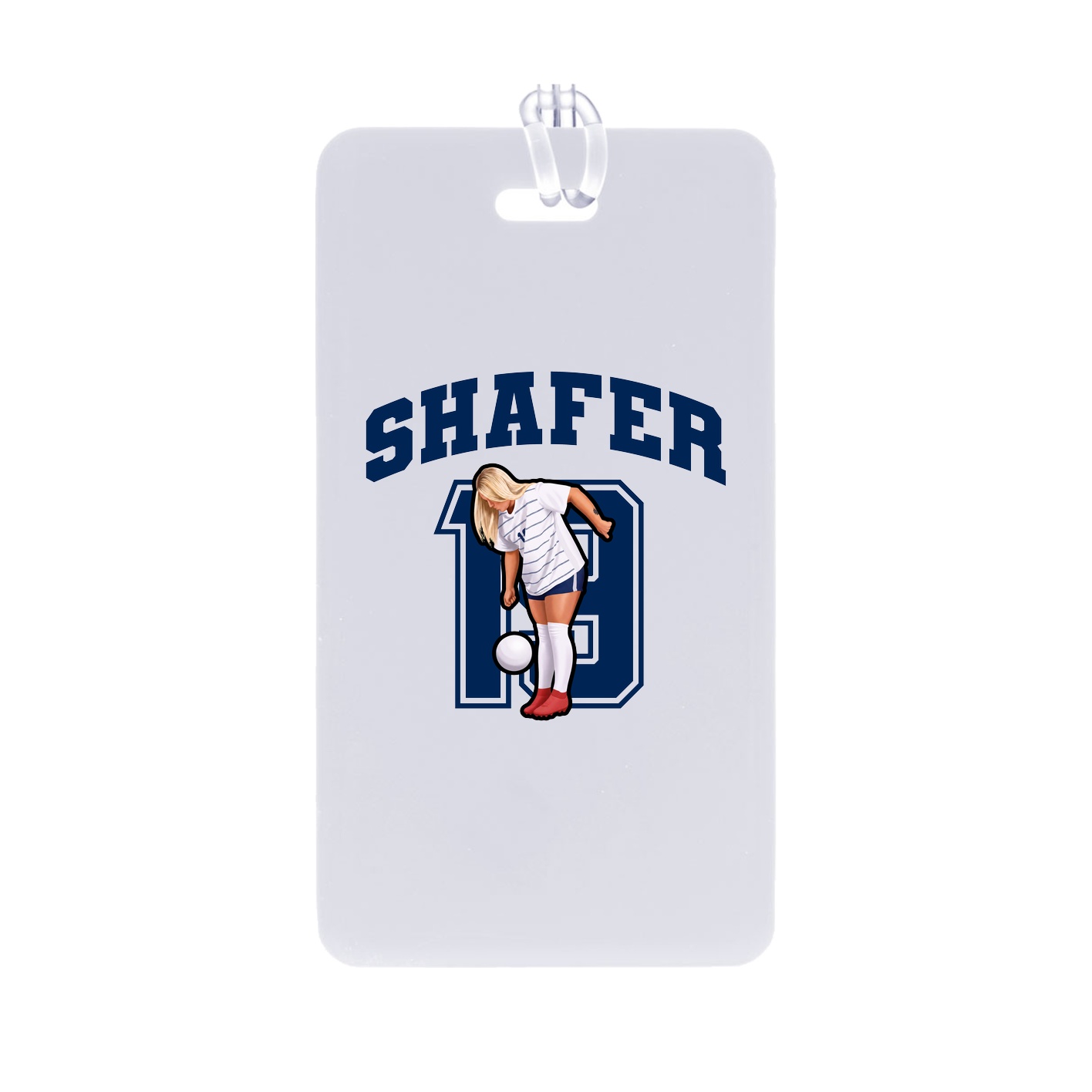 Bag Tag — Number in Classic