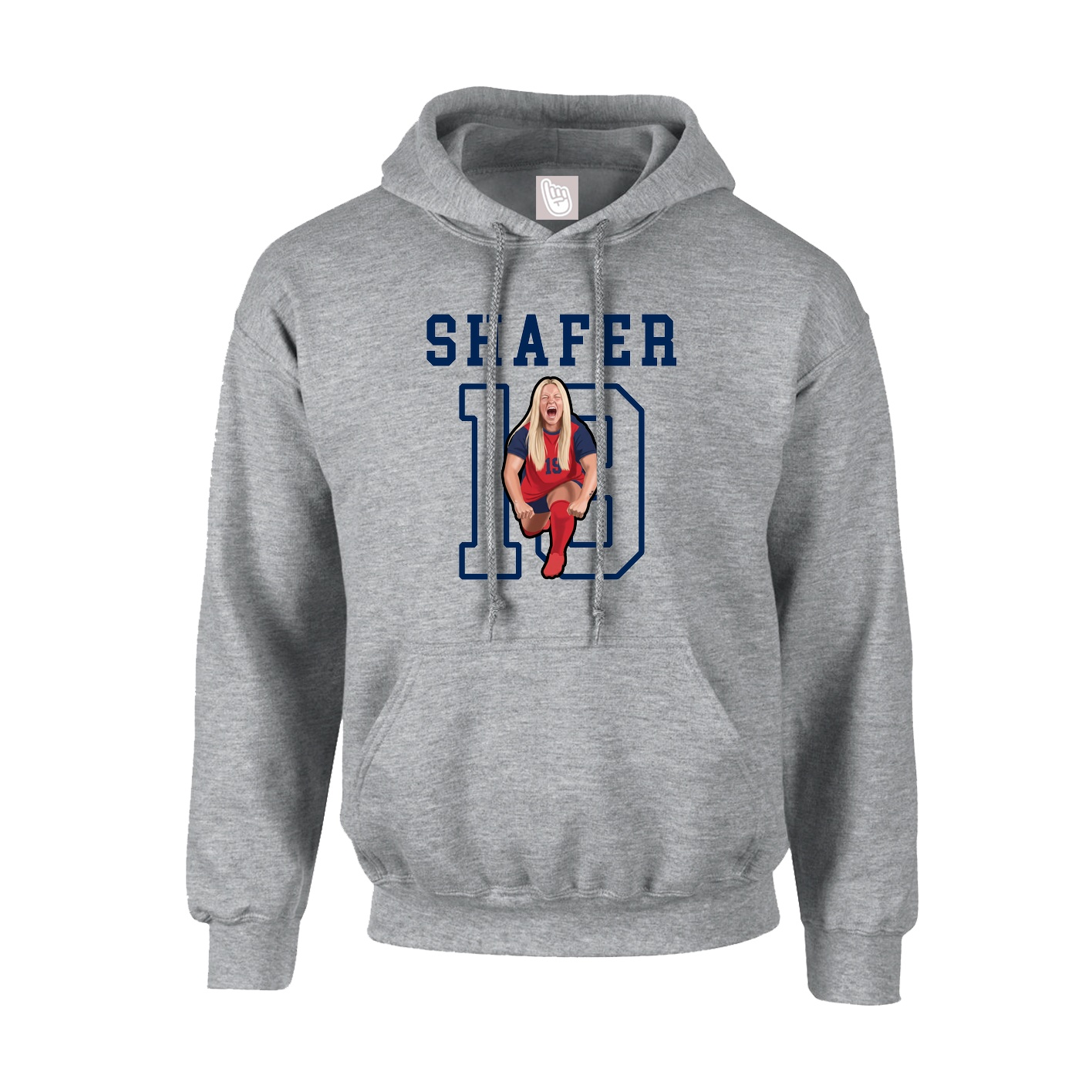 Youth Hoodie — Shirsey in Grey