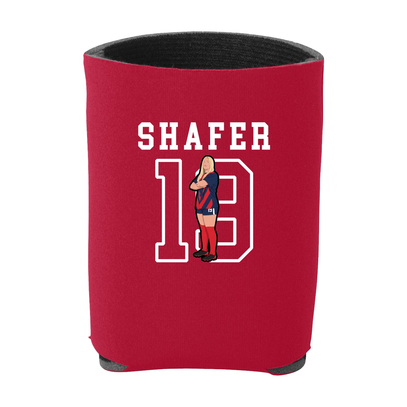 Can Holder — Shirsey in Red
