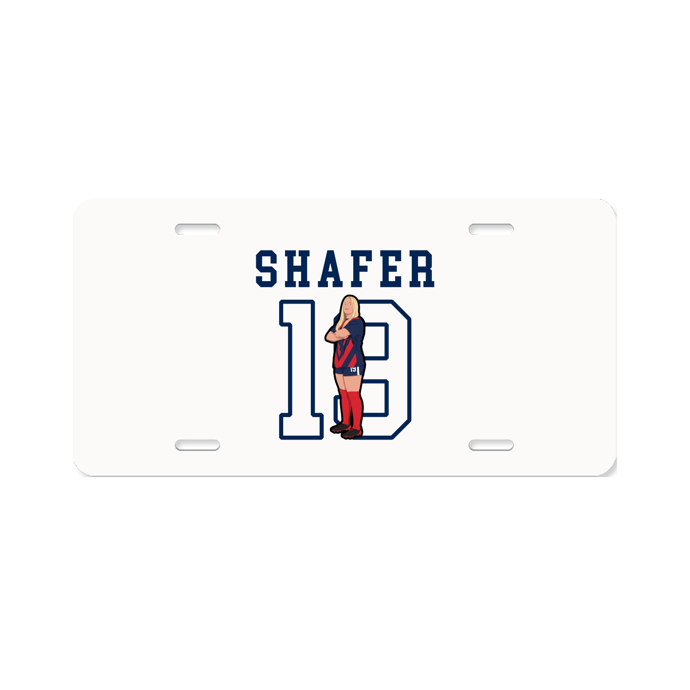 License Plate — Shirsey in Classic